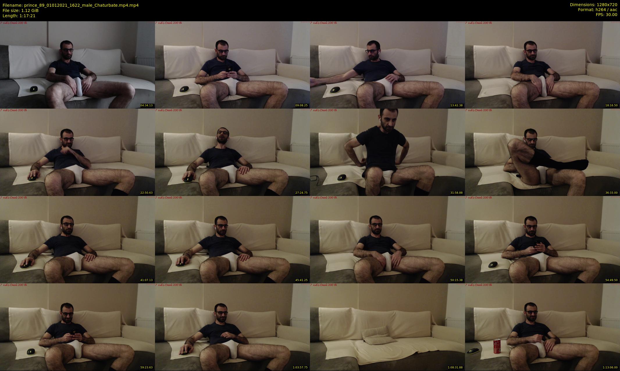prince_89 — 78 minute Chaturbate male cam show recording, 720p, Jan 1, 2021