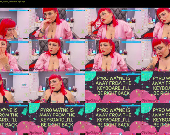 pyrowayne — 50 minute Chaturbate female cam show recording, 720p, Jan 2, 2021