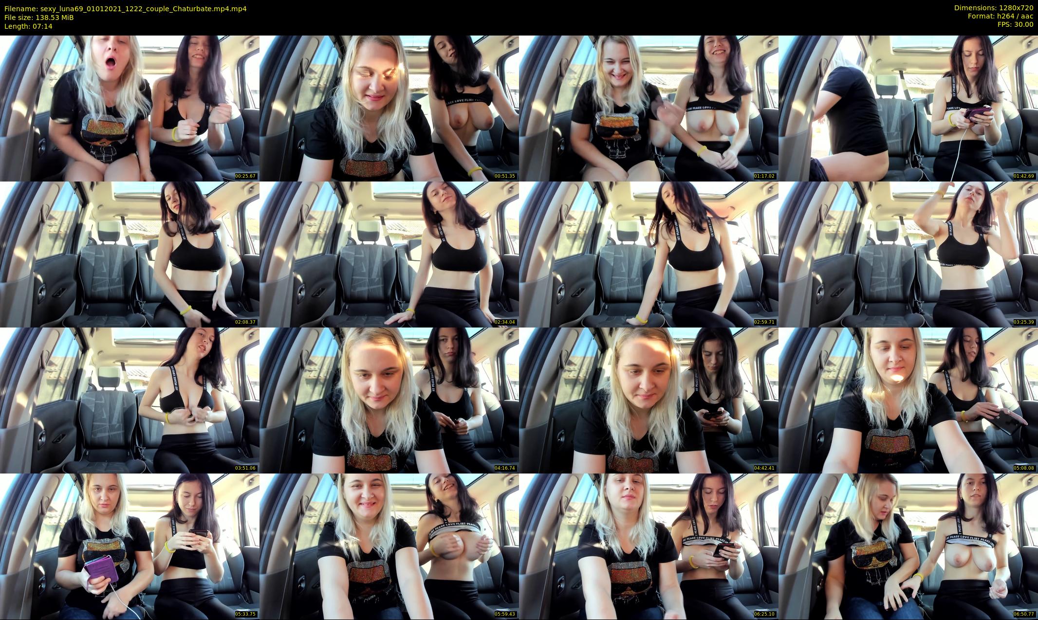 sexy_luna69 — 8 minute Chaturbate couple cam show recording, 720p, Jan 1, 2021