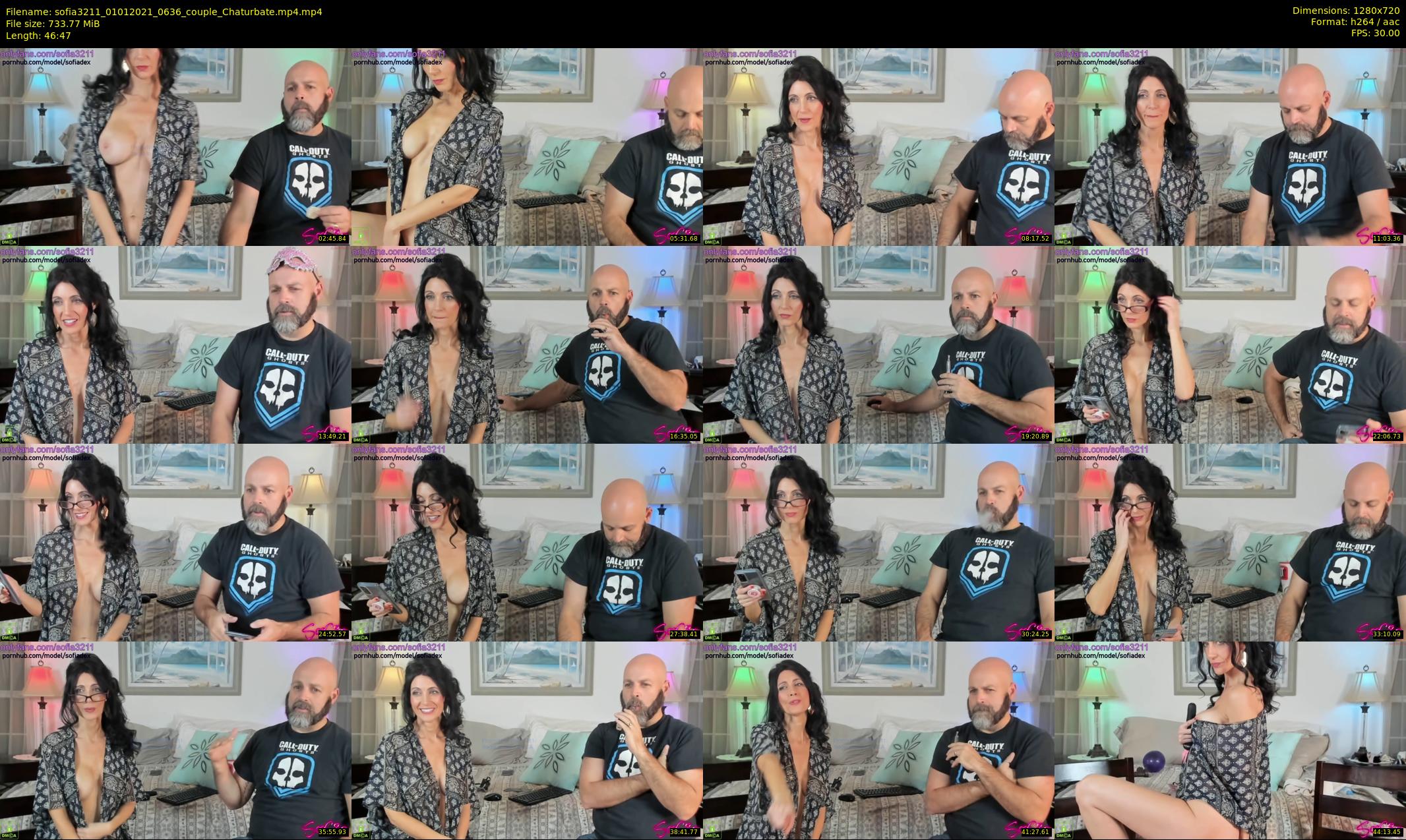 sofia3211 — 47 minute Chaturbate couple cam show recording, 720p, Jan 1, 2021