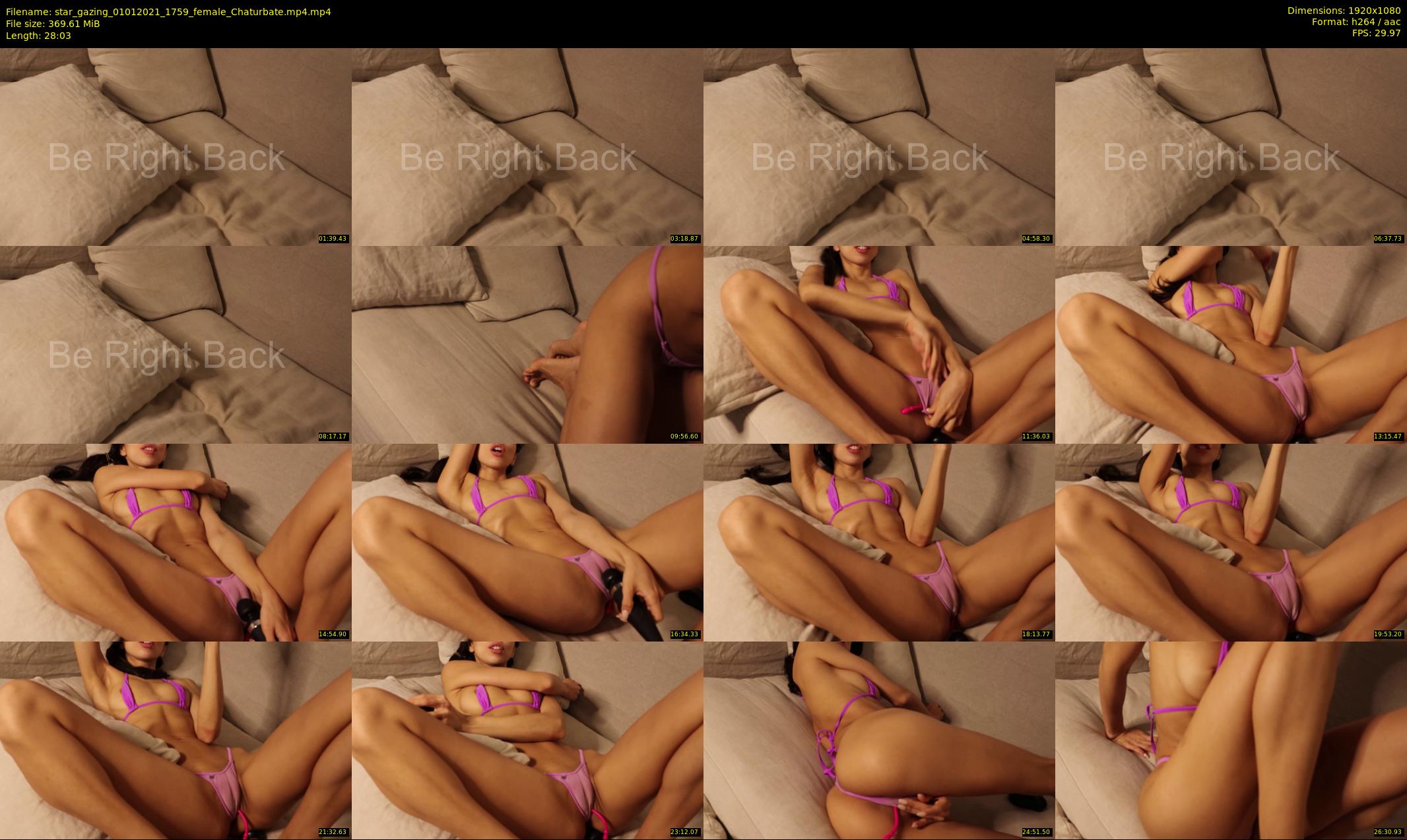 star_gazing — 29 minute Chaturbate female cam show recording, 1080p, Jan 1, 2021