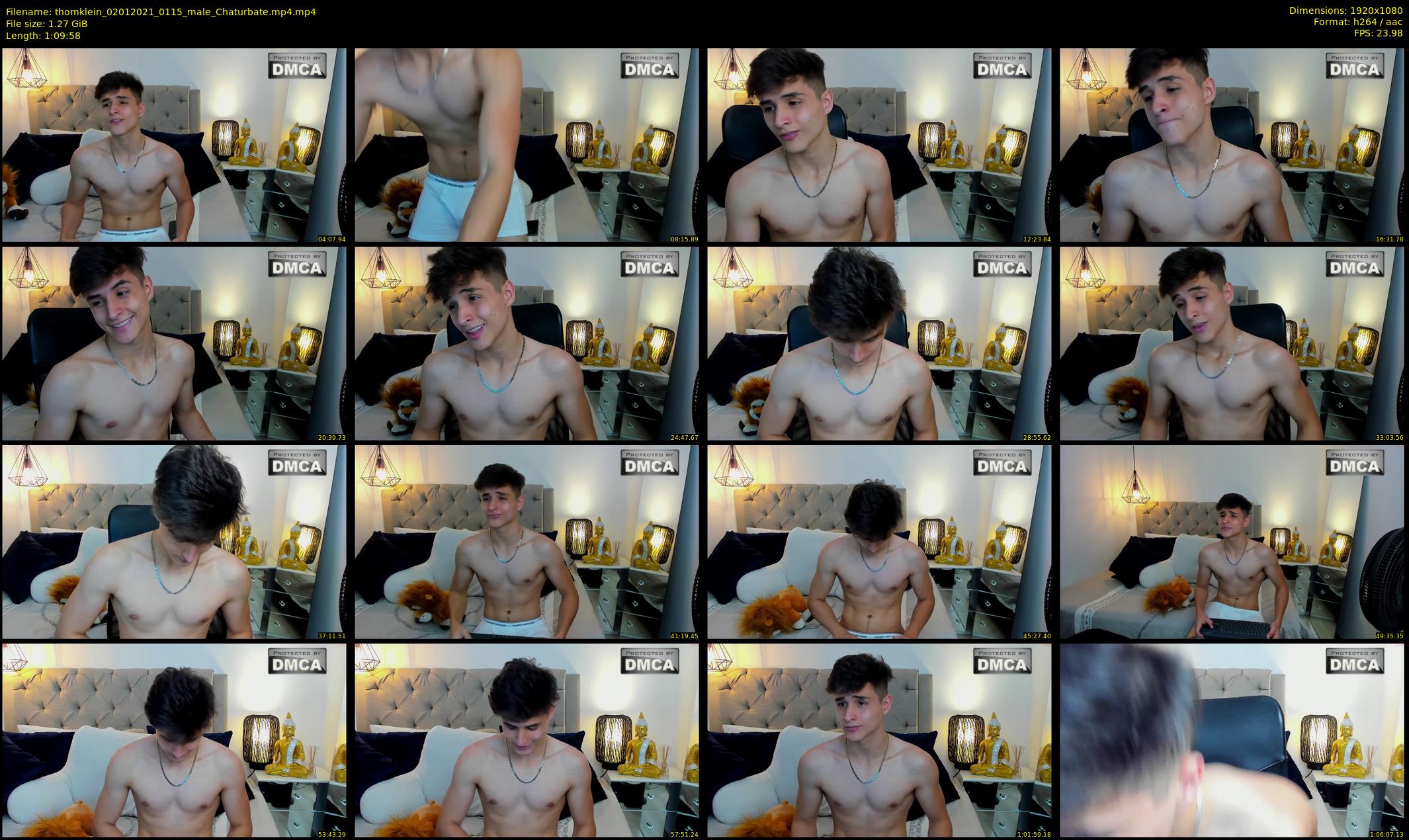 thomklein — 70 minute Chaturbate male cam show recording, 1080p, Jan 2, 2021