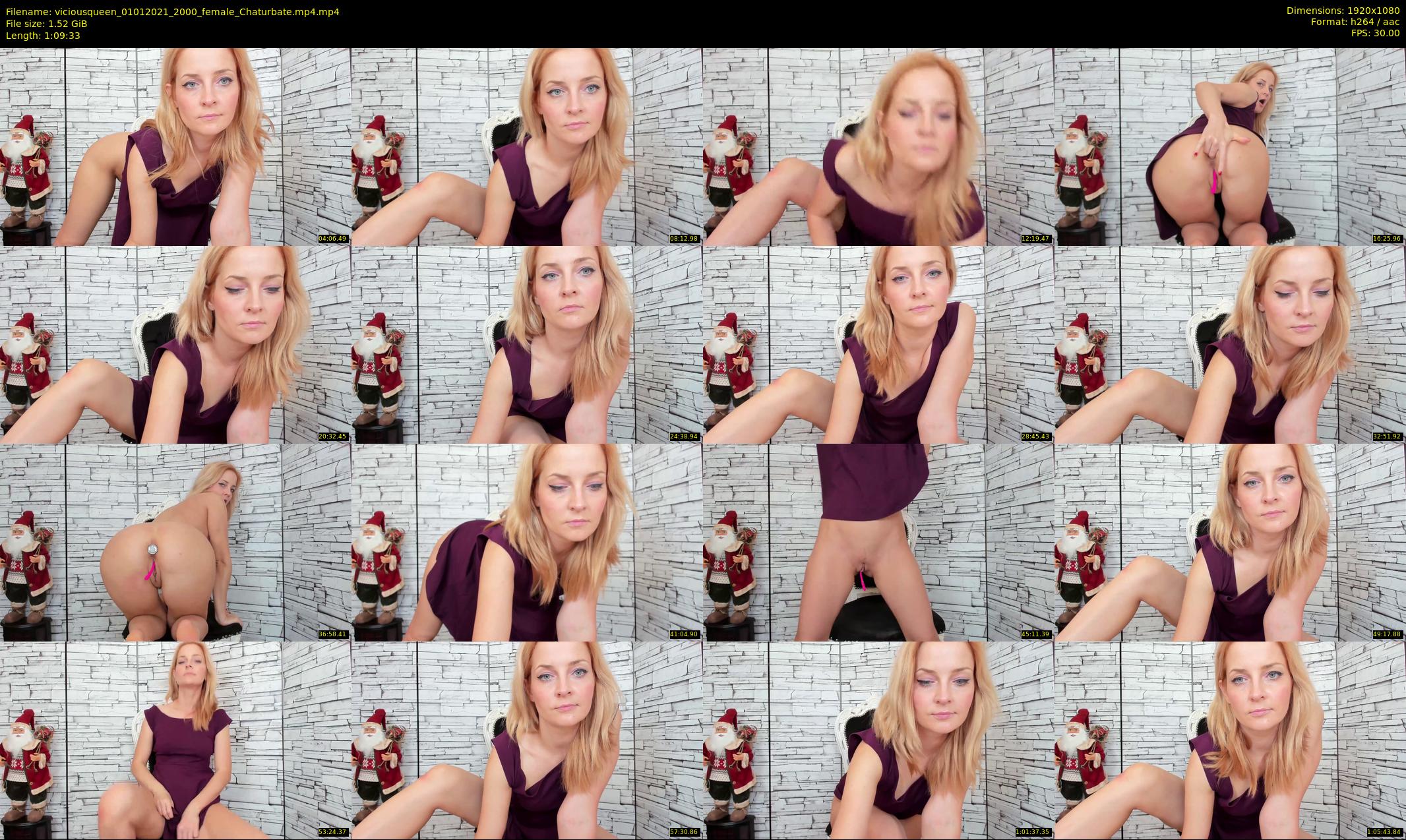 viciousqueen — 70 minute Chaturbate female cam show recording, 1080p, Jan 1, 2021