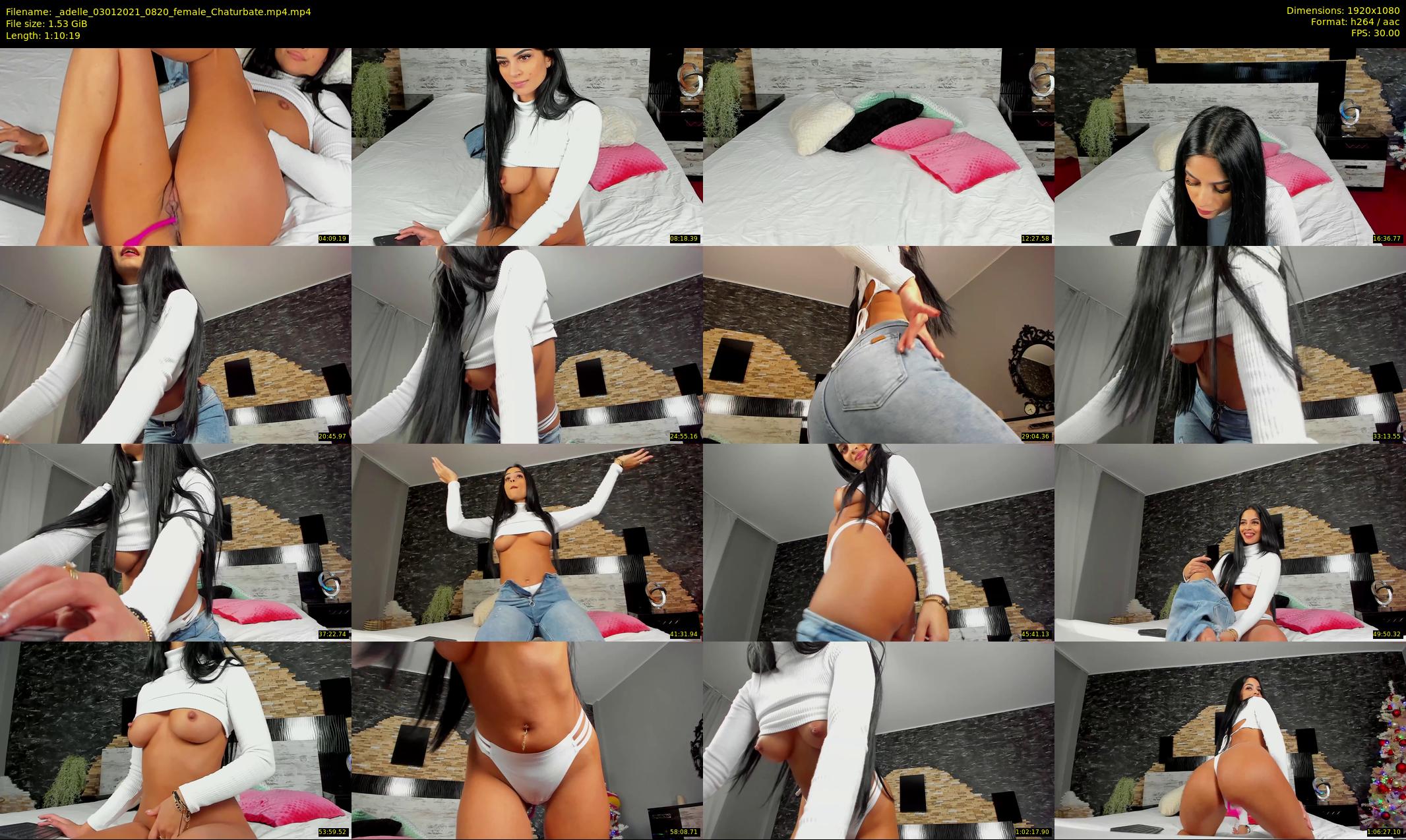 _adelle — 71 minute Chaturbate female cam show recording, 1080p, Jan 3, 2021