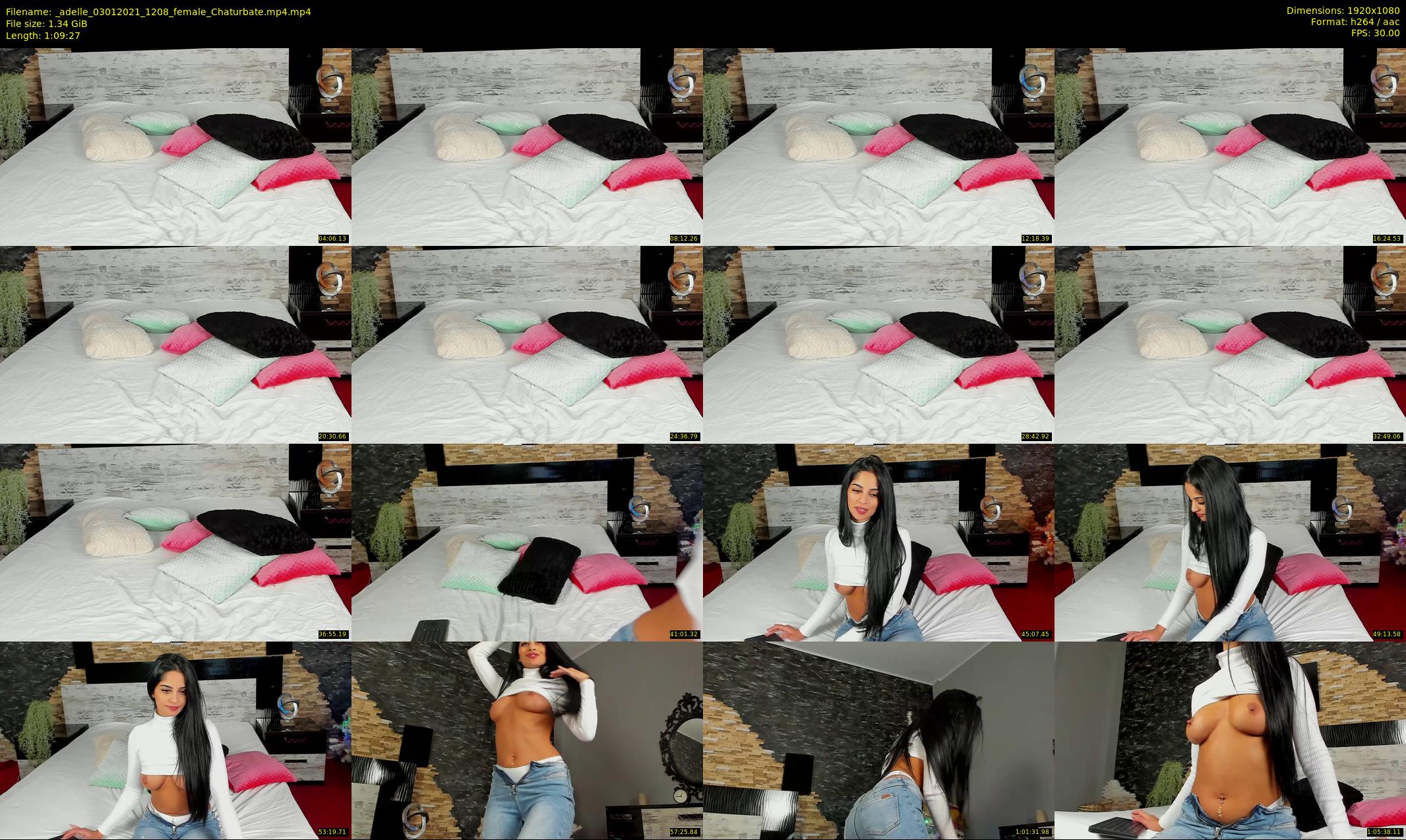 _adelle — 70 minute Chaturbate female cam show recording, 1080p, Jan 3, 2021