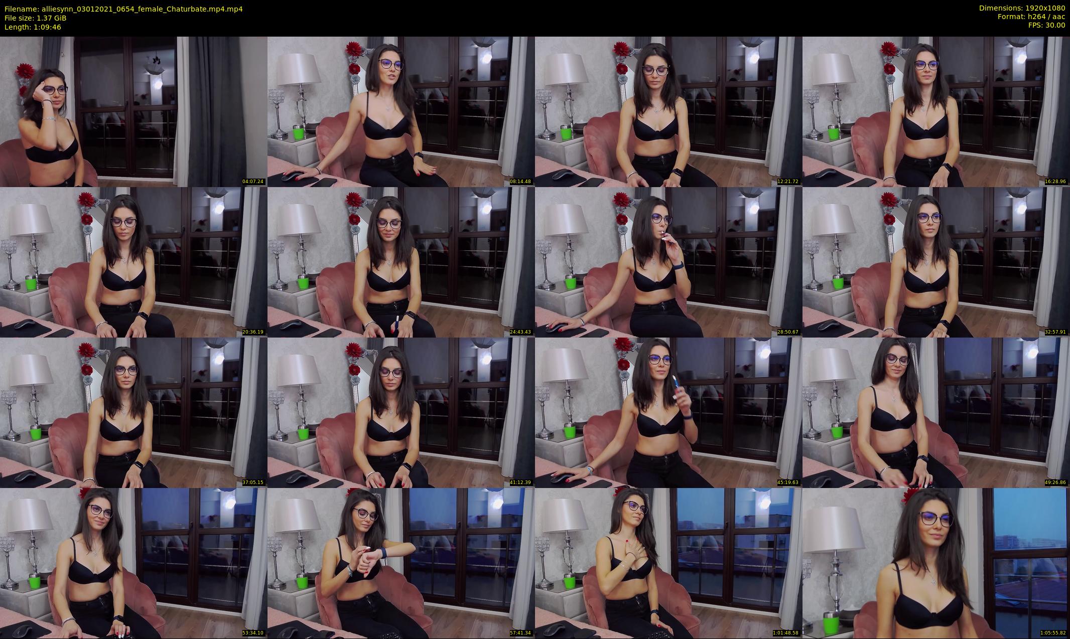 alliesynn — 70 minute Chaturbate female cam show recording, 1080p, Jan 3, 2021