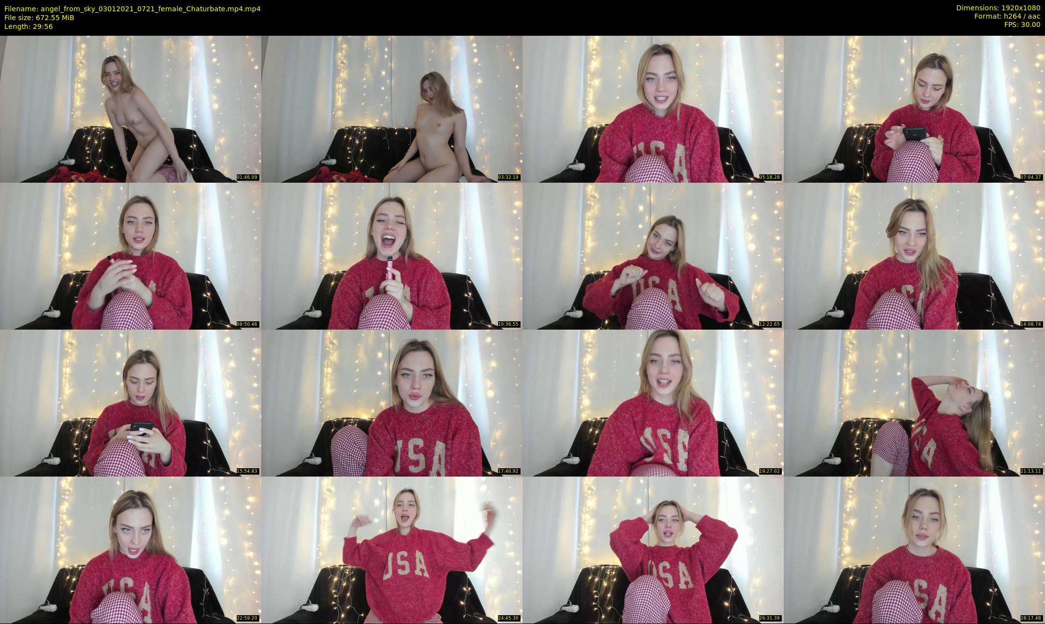 angel_from_sky — 30 minute Chaturbate female cam show recording, 1080p, Jan 3, 2021