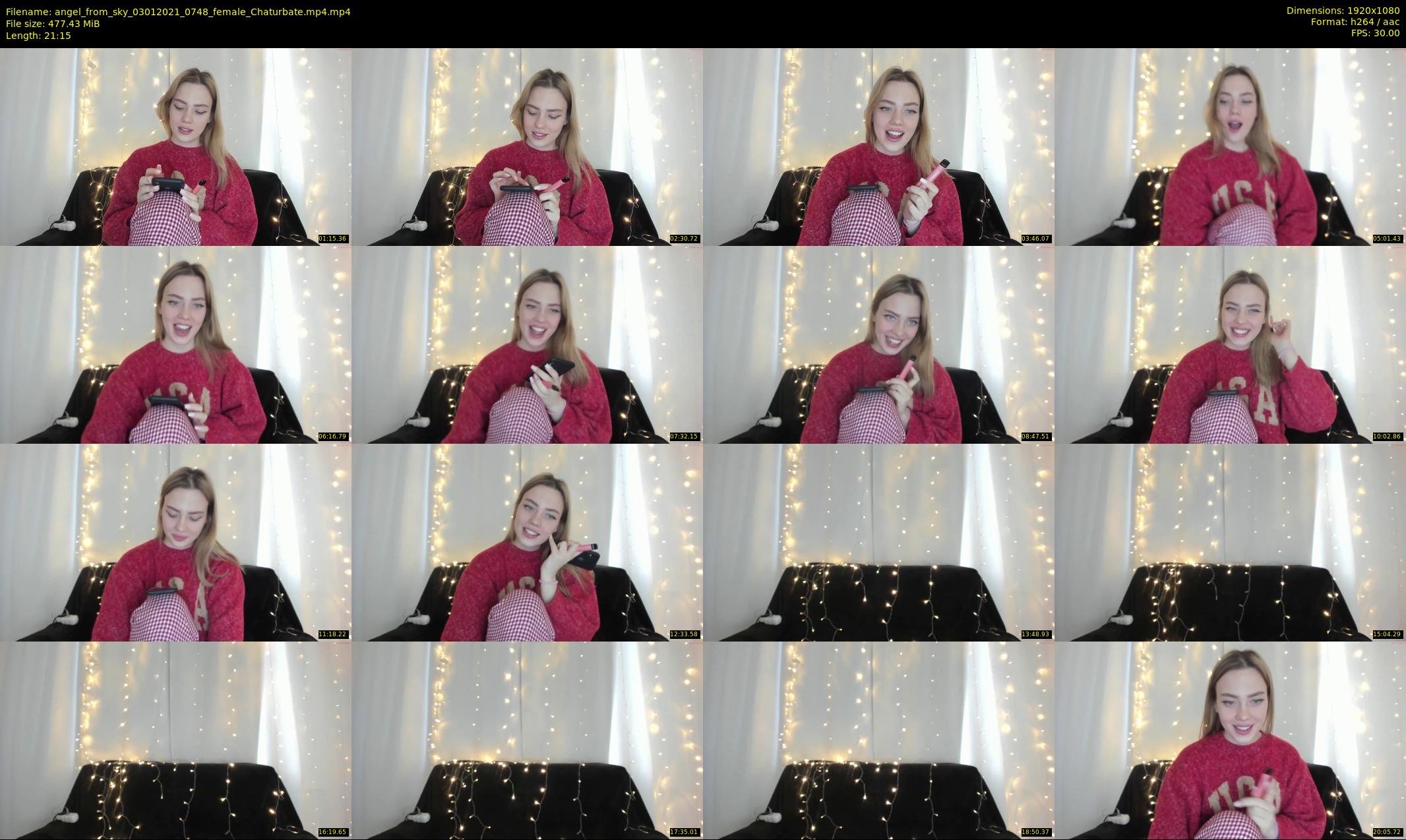 angel_from_sky — 22 minute Chaturbate female cam show recording, 1080p, Jan 3, 2021