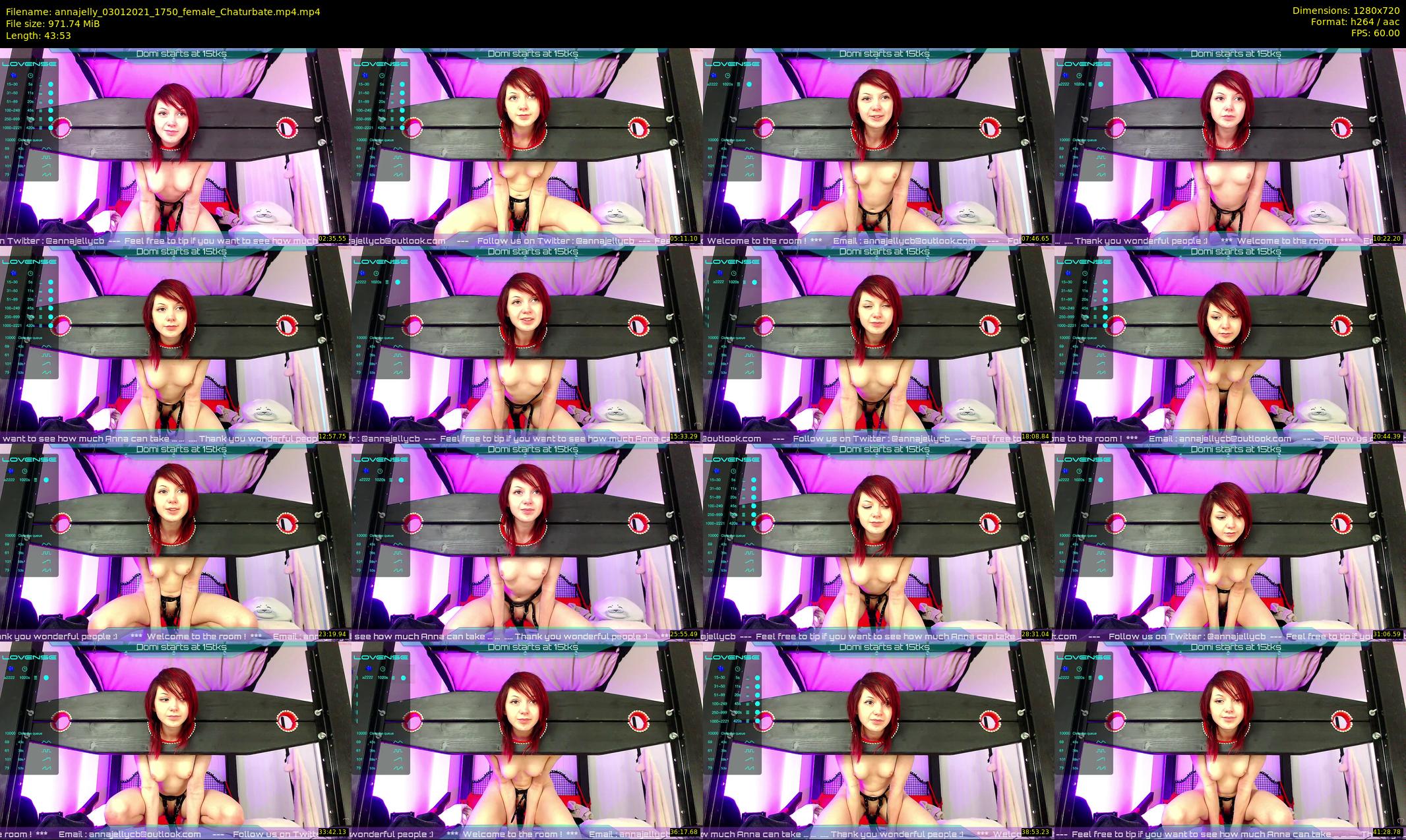 annajelly — 44 minute Chaturbate couple cam show recording, 720p, Jan 3, 2021