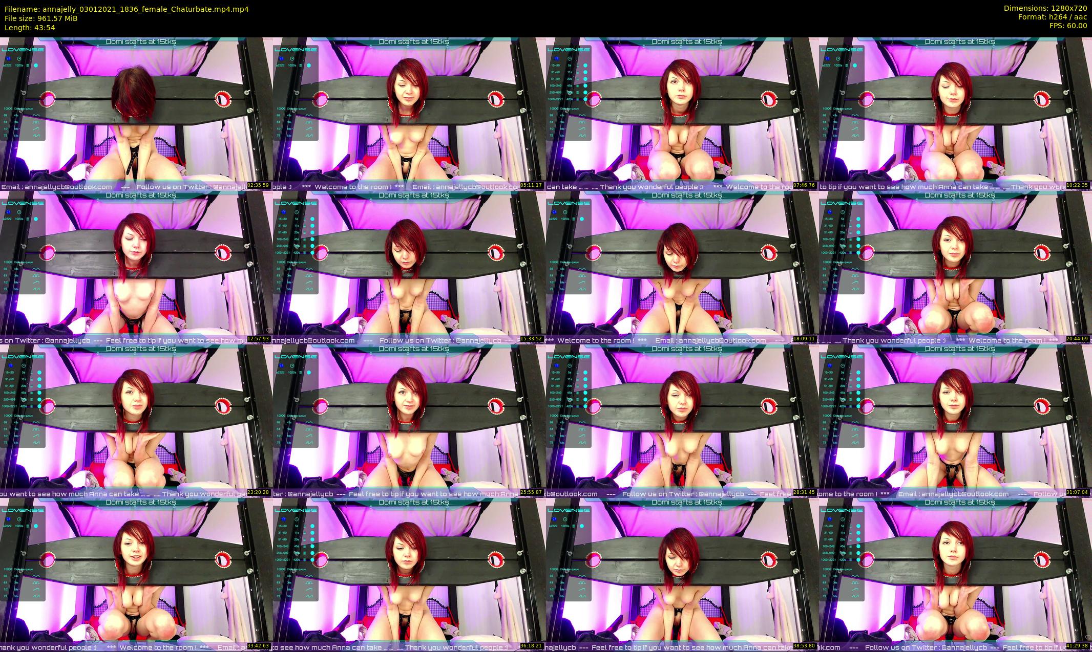 annajelly — 44 minute Chaturbate couple cam show recording, 720p, Jan 3, 2021