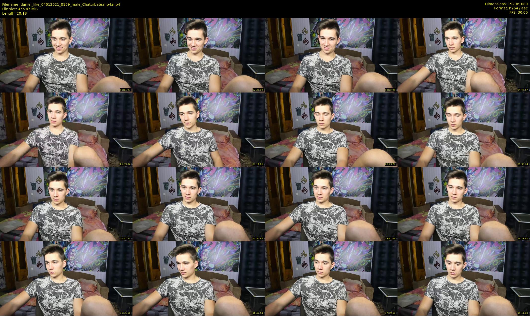 daniel_like — 21 minute Chaturbate male cam show recording, 1080p, Jan 4, 2021