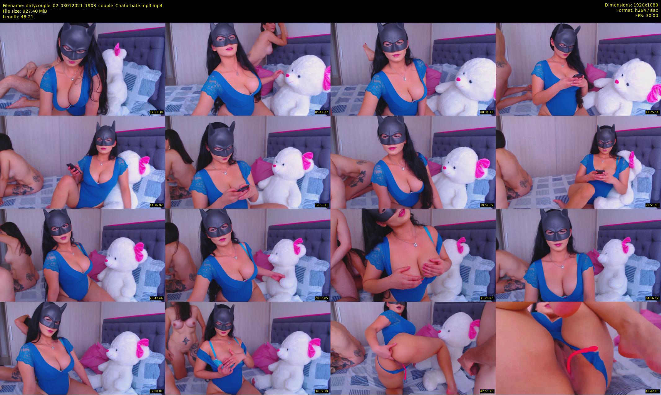 dirtycouple_02 — 49 minute Chaturbate couple cam show recording, 1080p, Jan 3, 2021