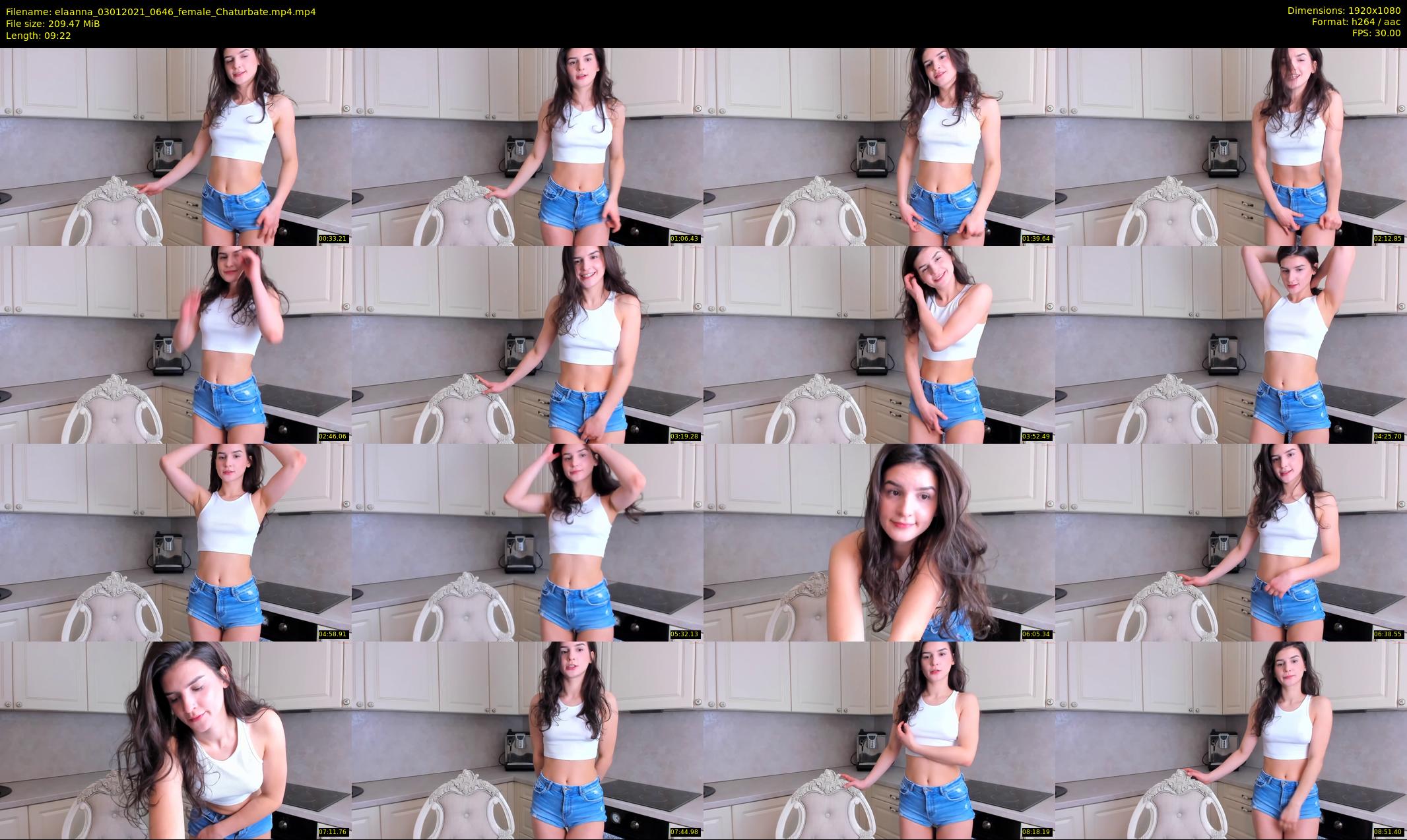 elaanna — 10 minute Chaturbate female cam show recording, 1080p, Jan 3, 2021