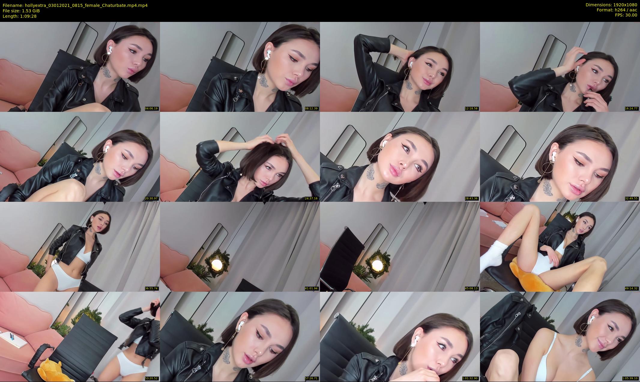 hollyextra — 70 minute Chaturbate female cam show recording, 1080p, Jan 3, 2021