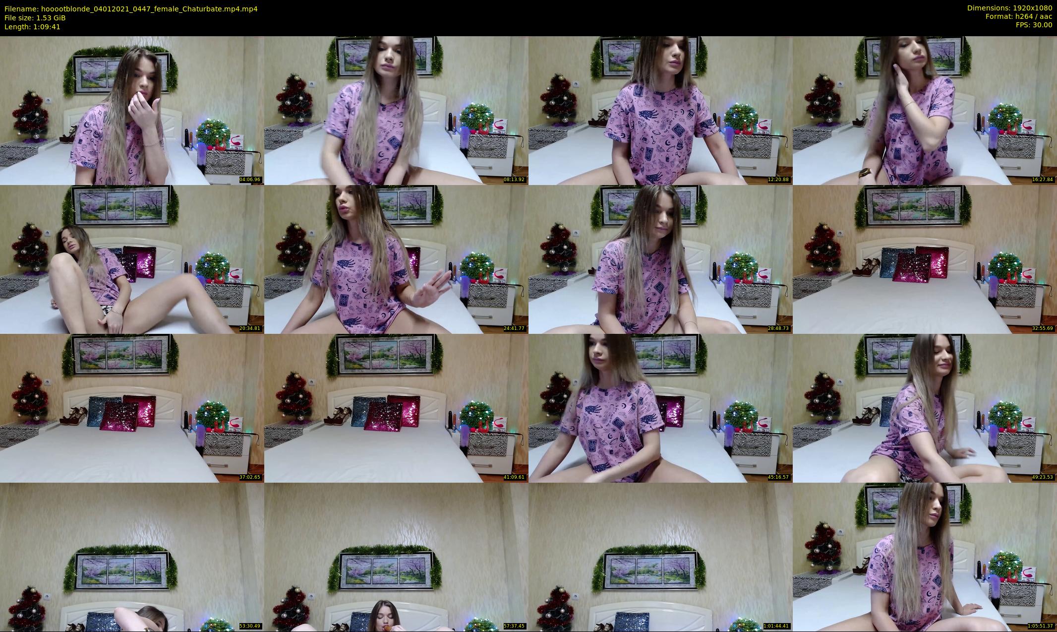 hooootblonde — 70 minute Chaturbate female cam show recording, 1080p, Jan 4, 2021