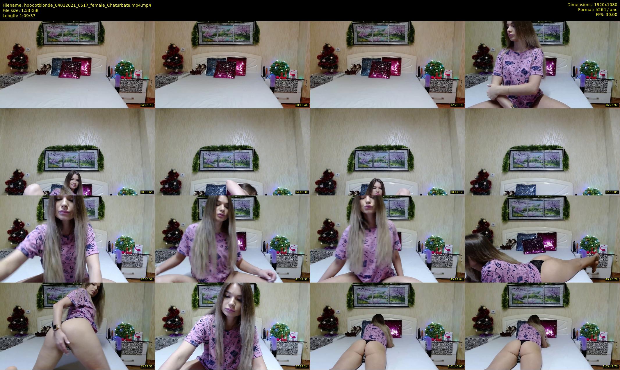 hooootblonde — 70 minute Chaturbate female cam show recording, 1080p, Jan 4, 2021