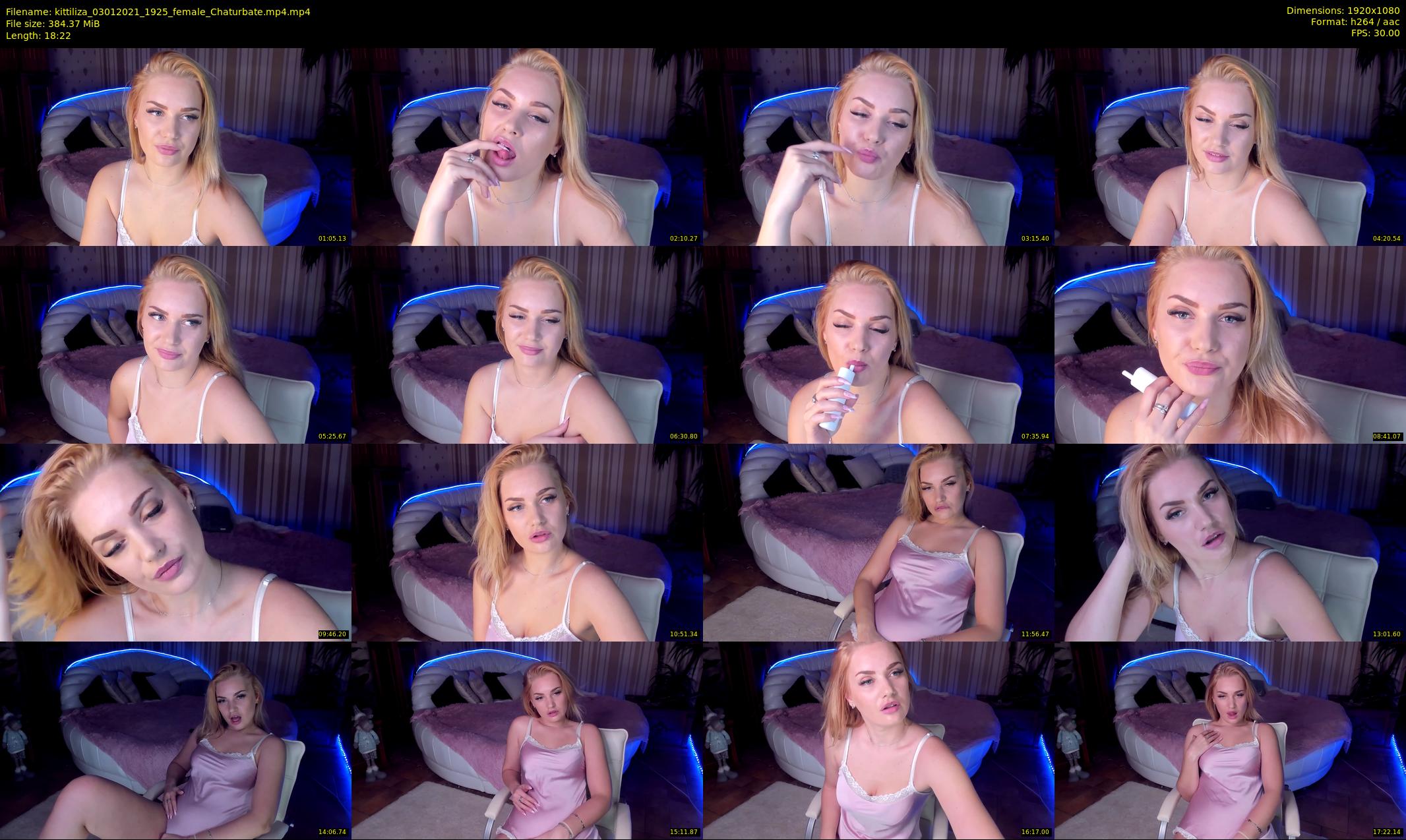 kittiliza — 19 minute Chaturbate female cam show recording, 1080p, Jan 3, 2021