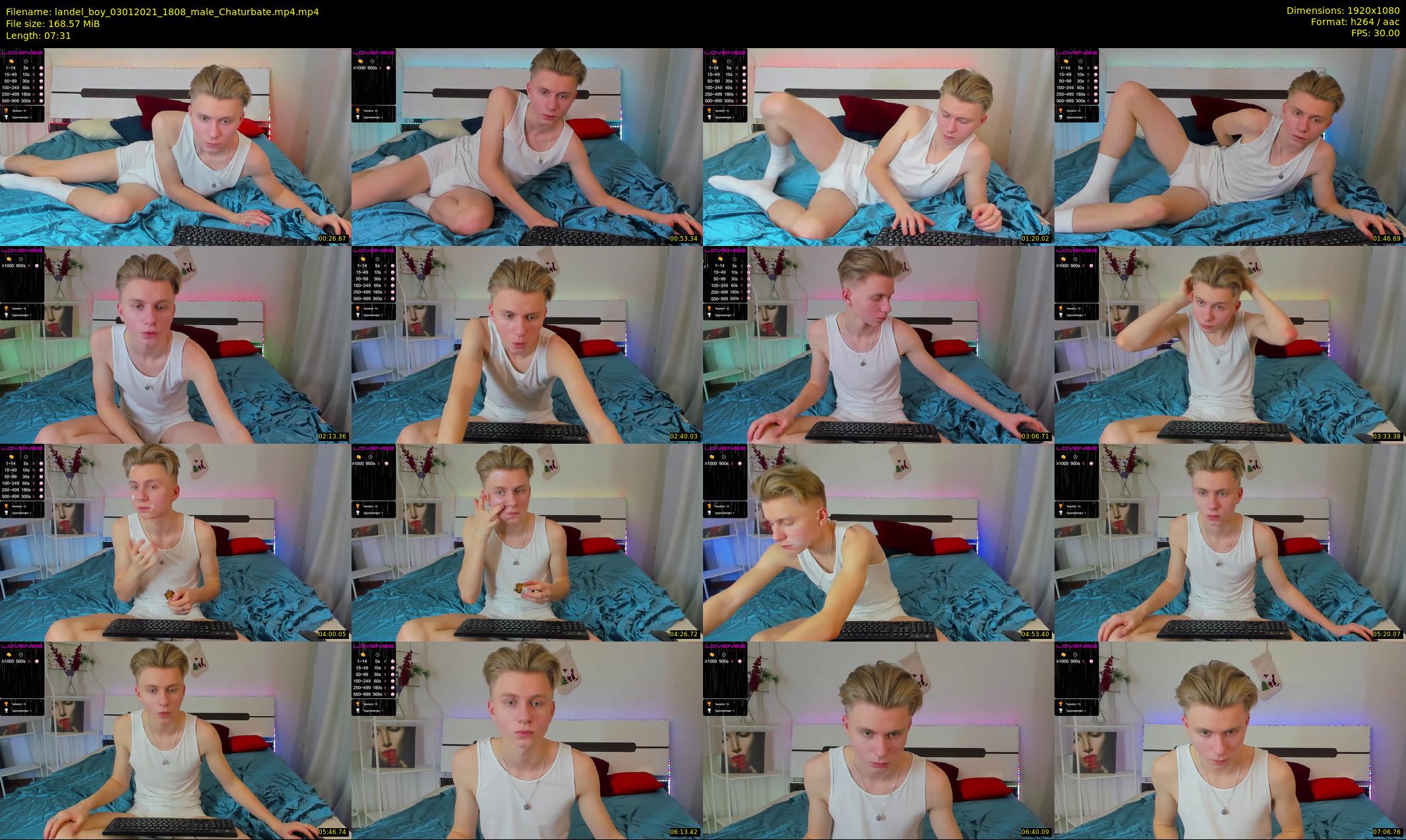 landel_boy — 8 minute Chaturbate male cam show recording, 1080p, Jan 3, 2021