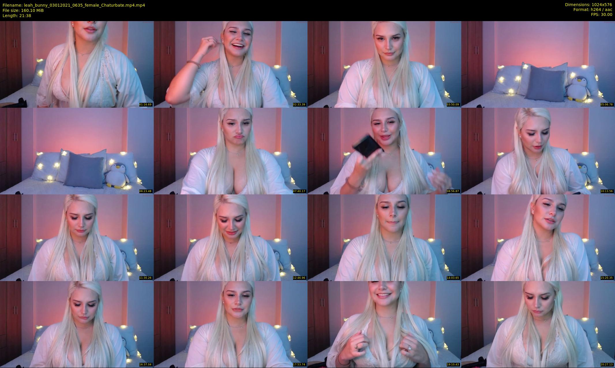 leah_bunny — 22 minute Chaturbate female cam show recording, 480p, Jan 3, 2021
