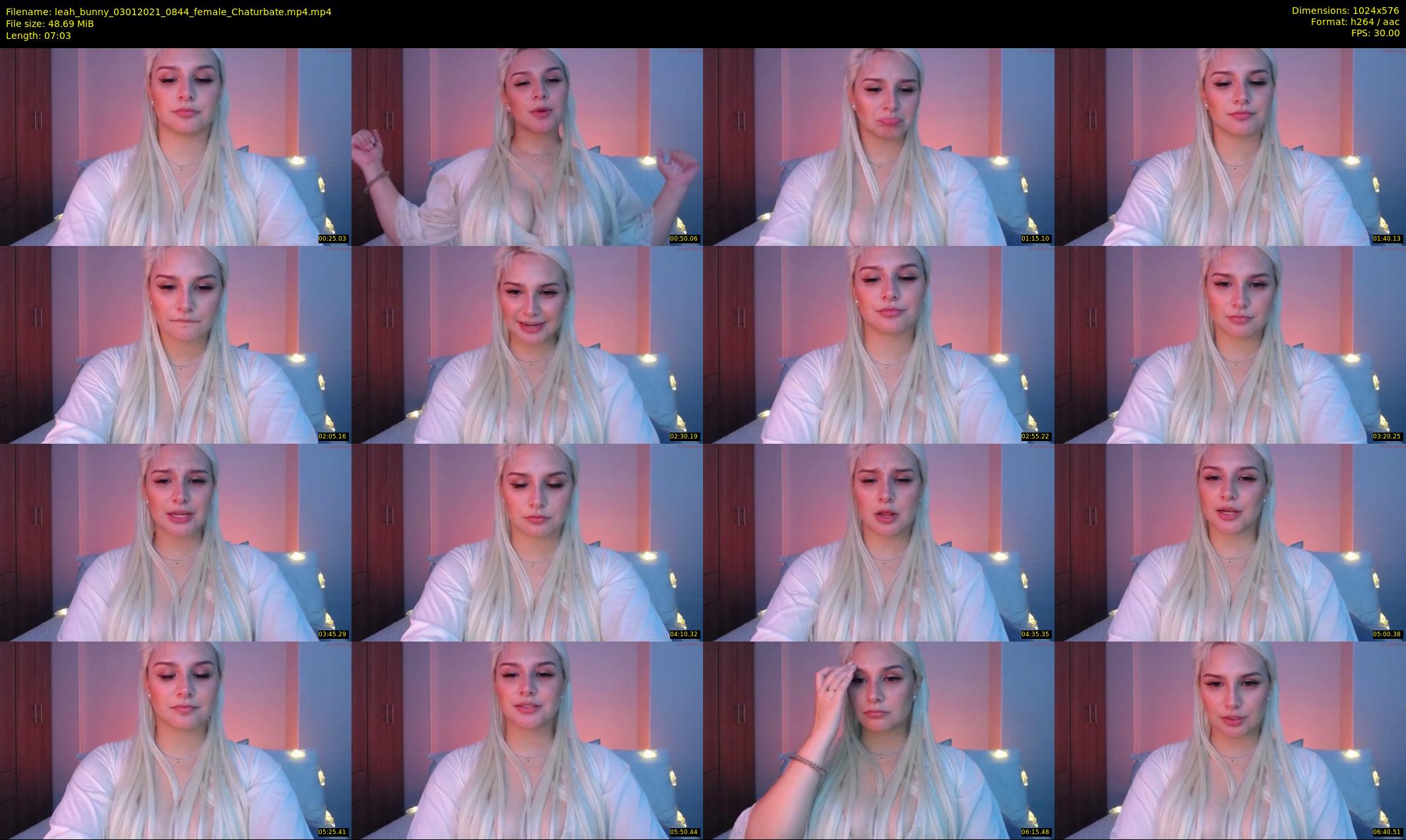 leah_bunny — 8 minute Chaturbate female cam show recording, 480p, Jan 3, 2021