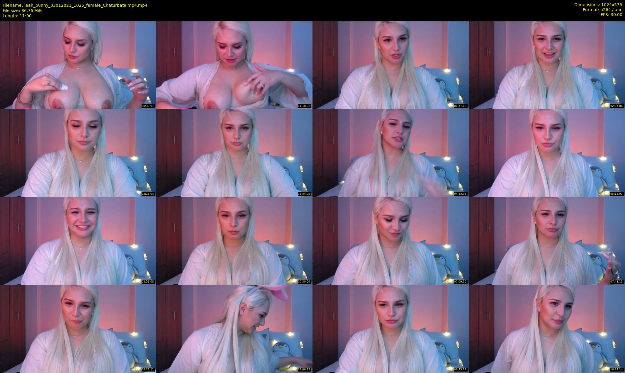 leah_bunny — 11 minute Chaturbate female cam show recording, 480p, Jan 3, 2021