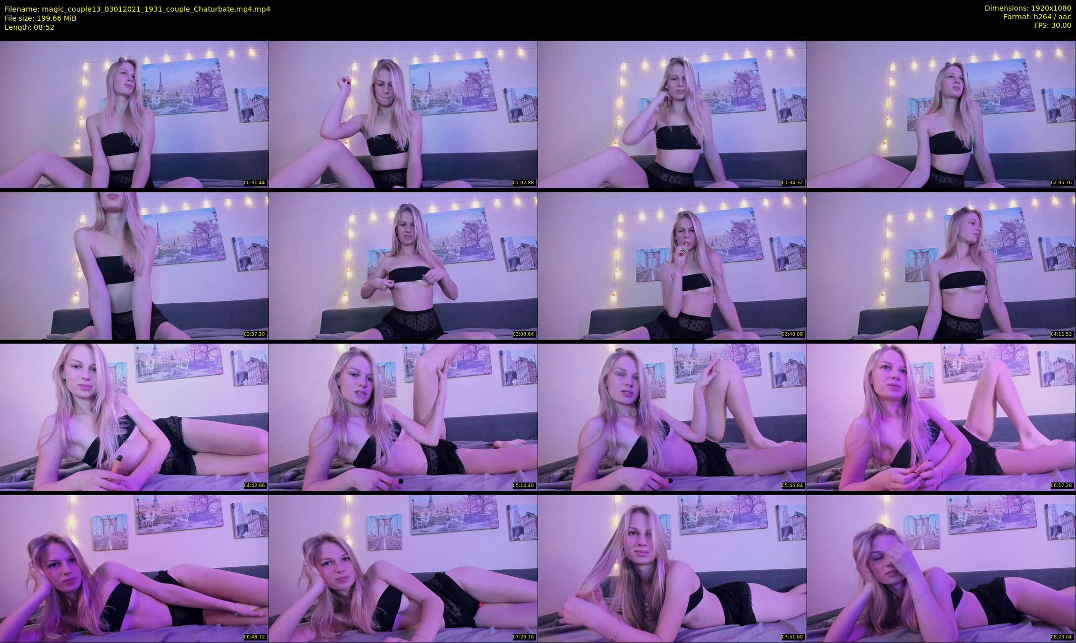 magic_couple13 — 9 minute Chaturbate couple cam show recording, 1080p, Jan 3, 2021