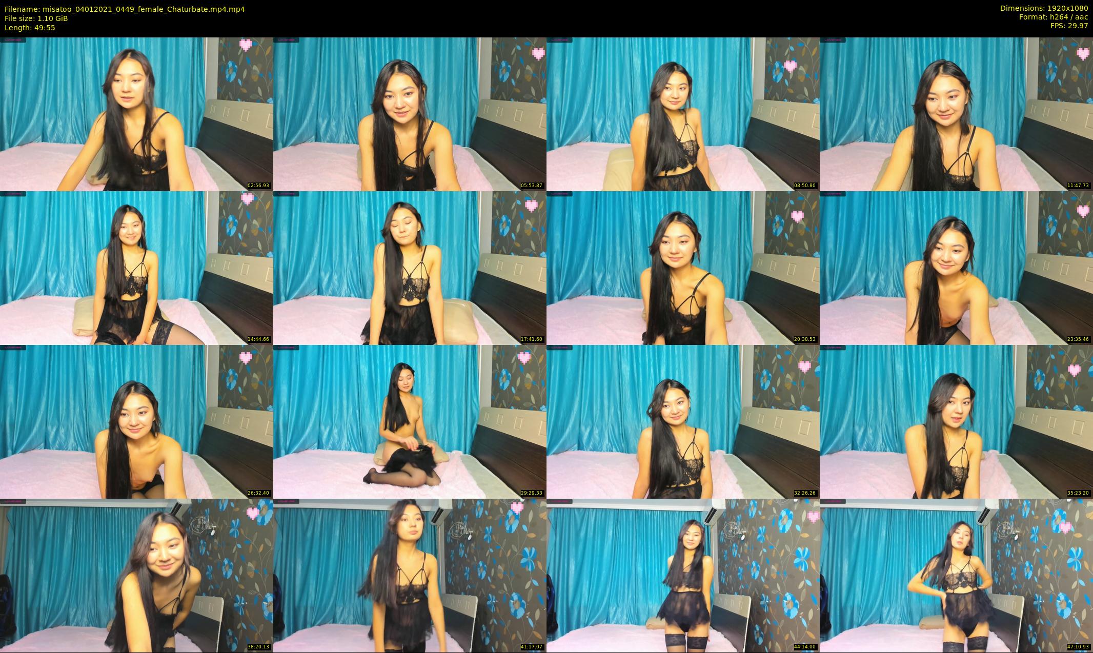 misatoo — 50 minute Chaturbate female cam show recording, 1080p, Jan 4, 2021