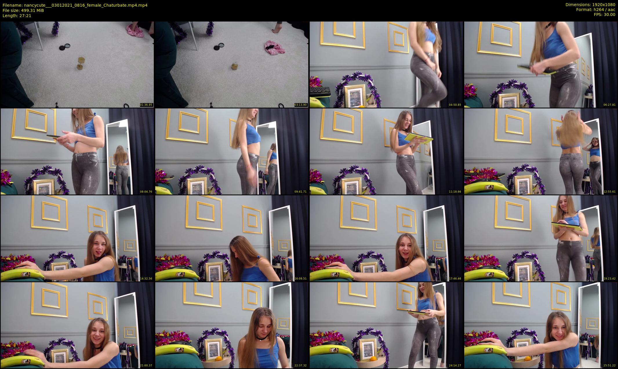 nancycute__ — 28 minute Chaturbate female cam show recording, 1080p, Jan 3, 2021