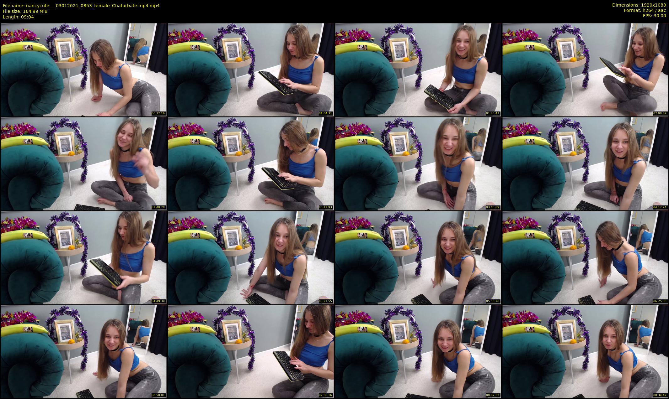 nancycute__ — 10 minute Chaturbate female cam show recording, 1080p, Jan 3, 2021