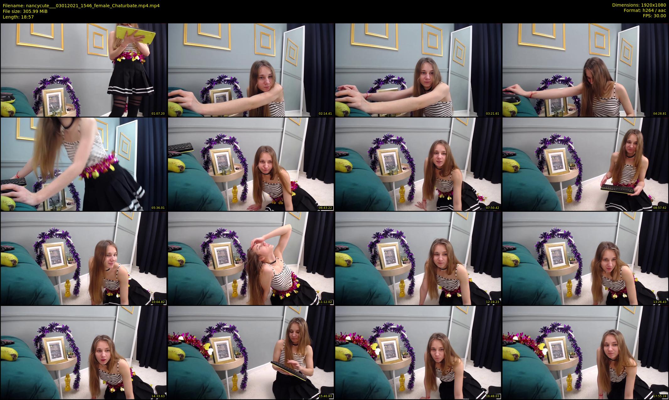 nancycute__ — 19 minute Chaturbate female cam show recording, 1080p, Jan 3, 2021
