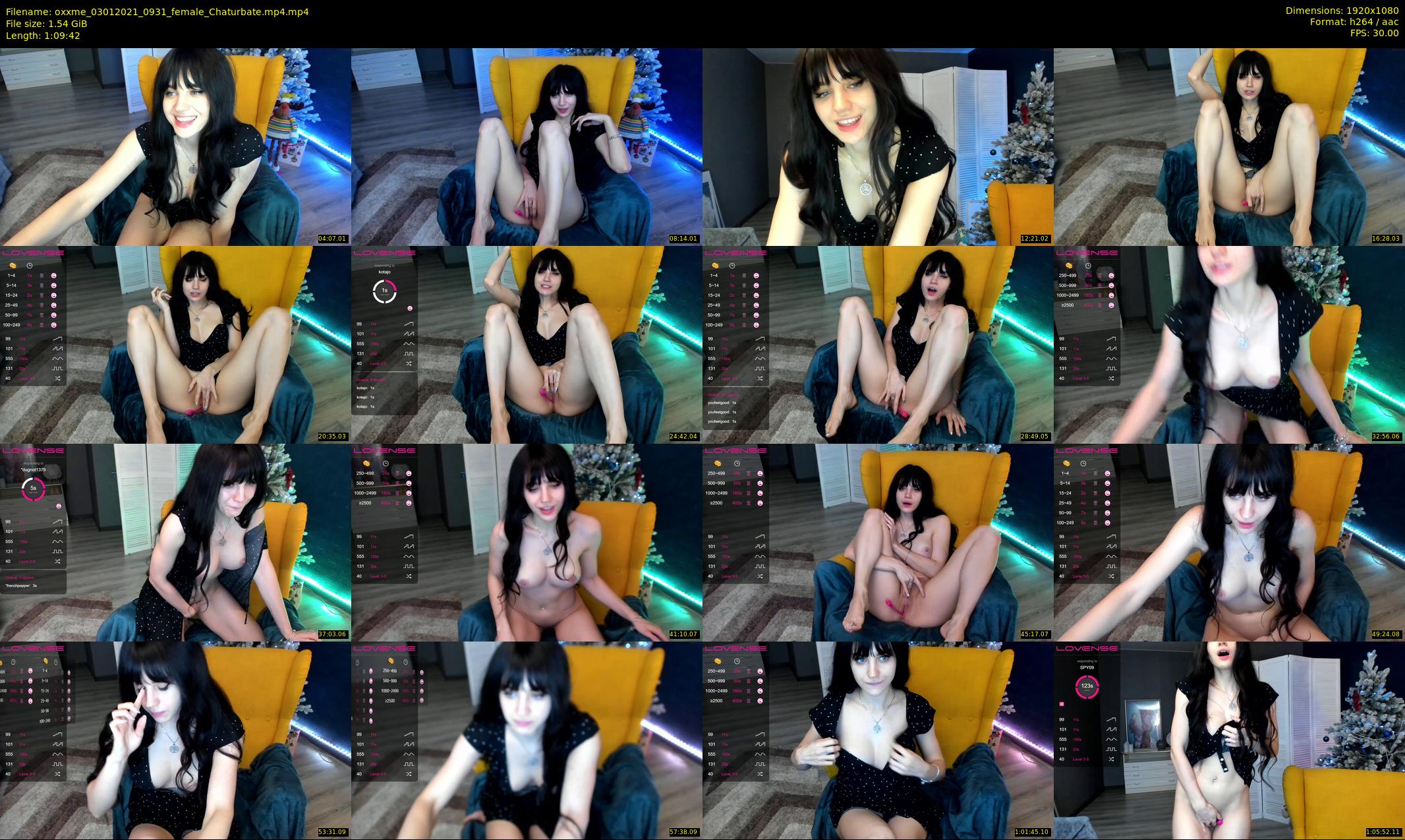 oxxme — 70 minute Chaturbate female cam show recording, 1080p, Jan 3, 2021