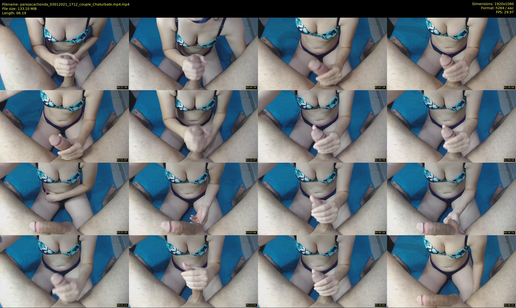 parejacachonda — 7 minute Chaturbate couple cam show recording, 1080p, Jan 3, 2021