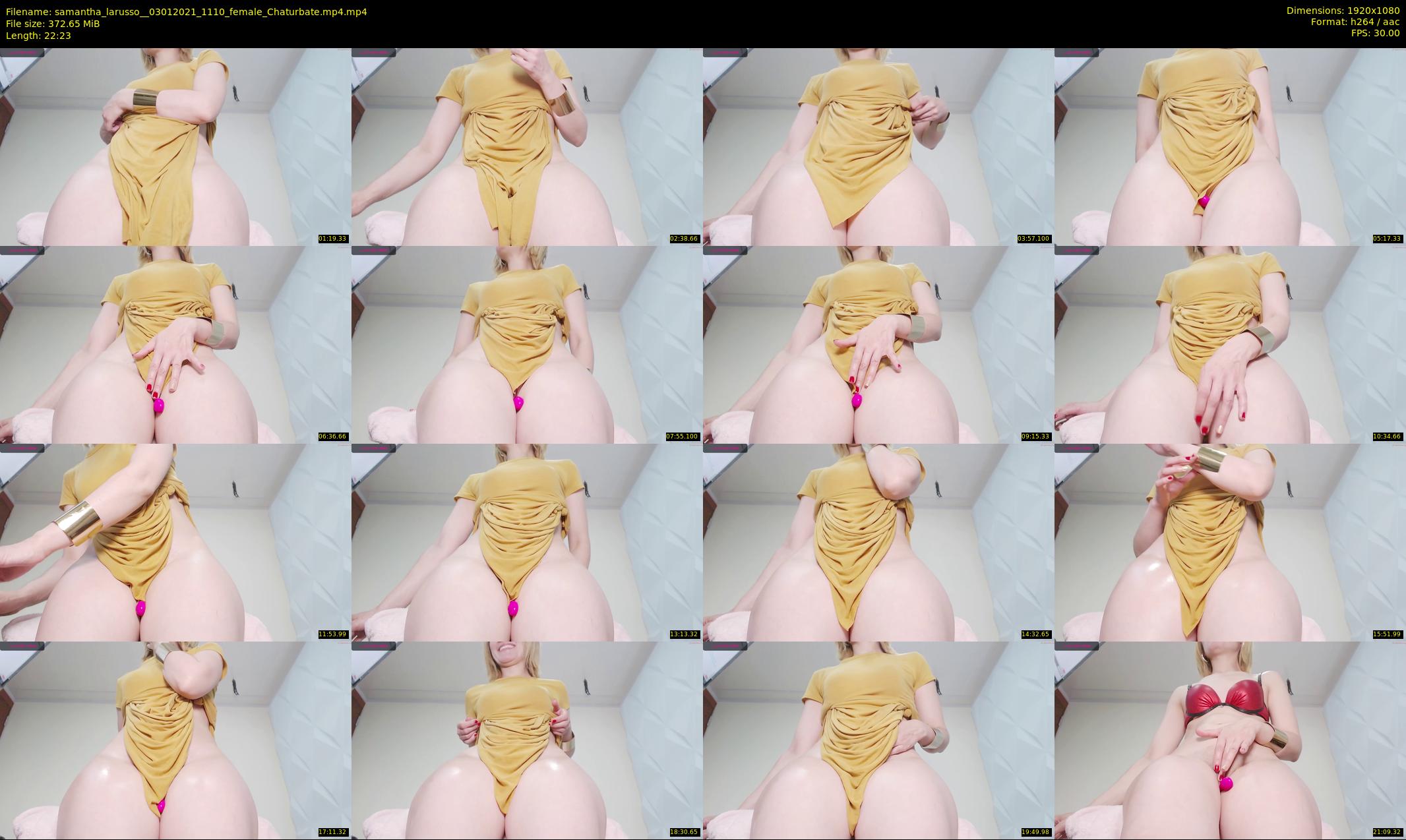 samantha_larusso_ — 23 minute Chaturbate couple cam show recording, 1080p, Jan 3, 2021