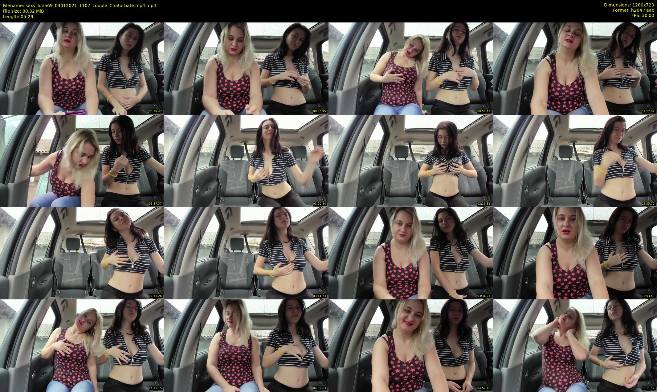 sexy_luna69 — 6 minute Chaturbate couple cam show recording, 720p, Jan 3, 2021