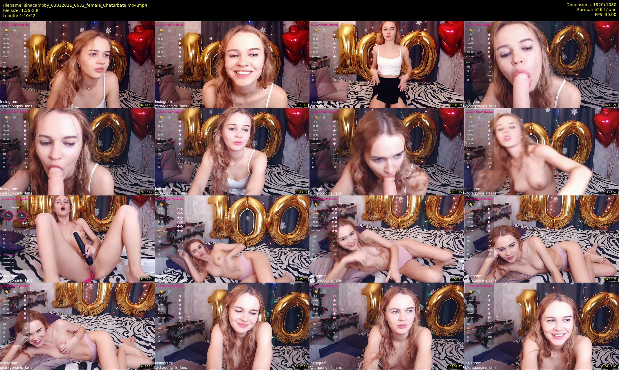 sinacampby — 71 minute Chaturbate couple cam show recording, 1080p, Jan 3, 2021