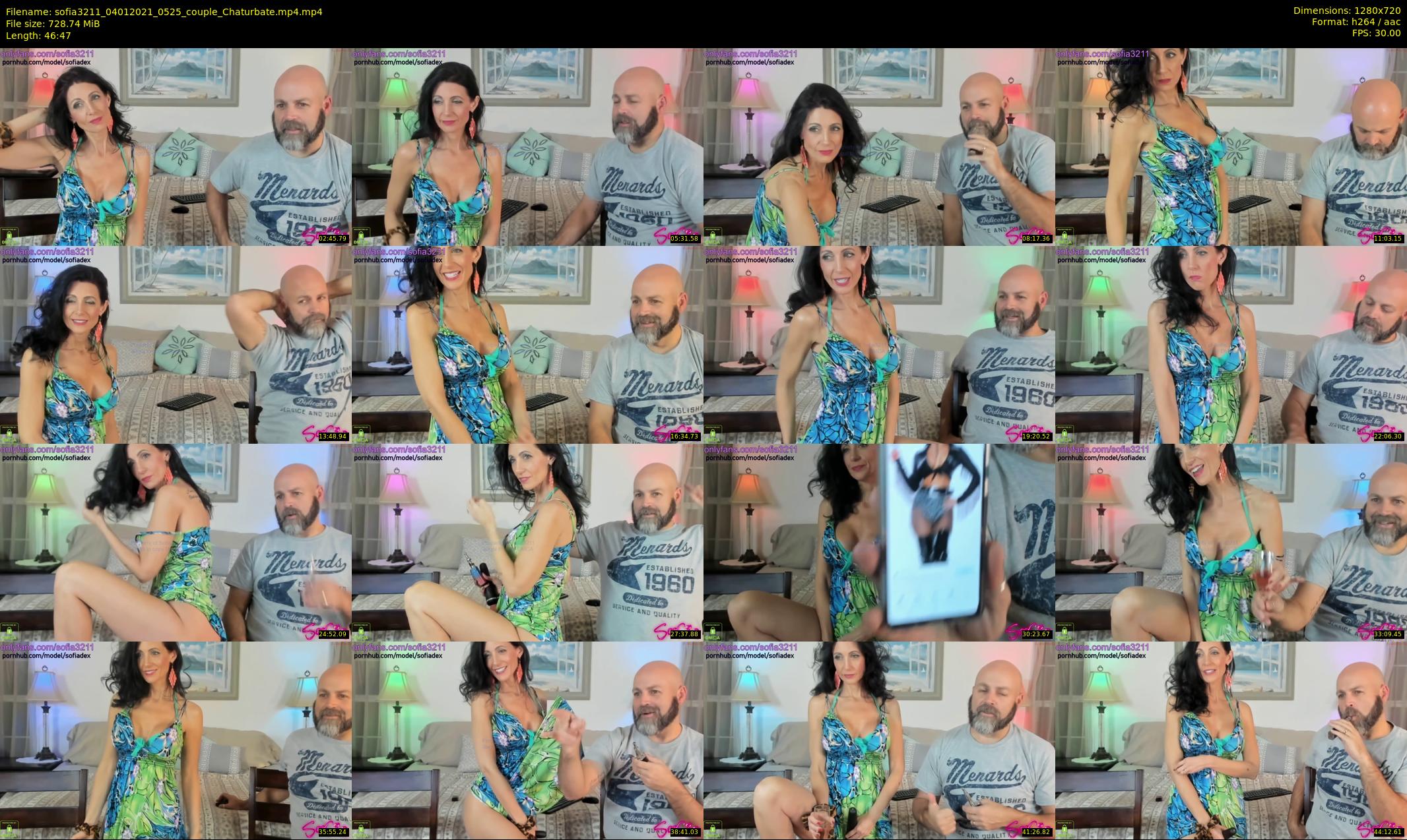 sofia3211 — 47 minute Chaturbate couple cam show recording, 720p, Jan 4, 2021
