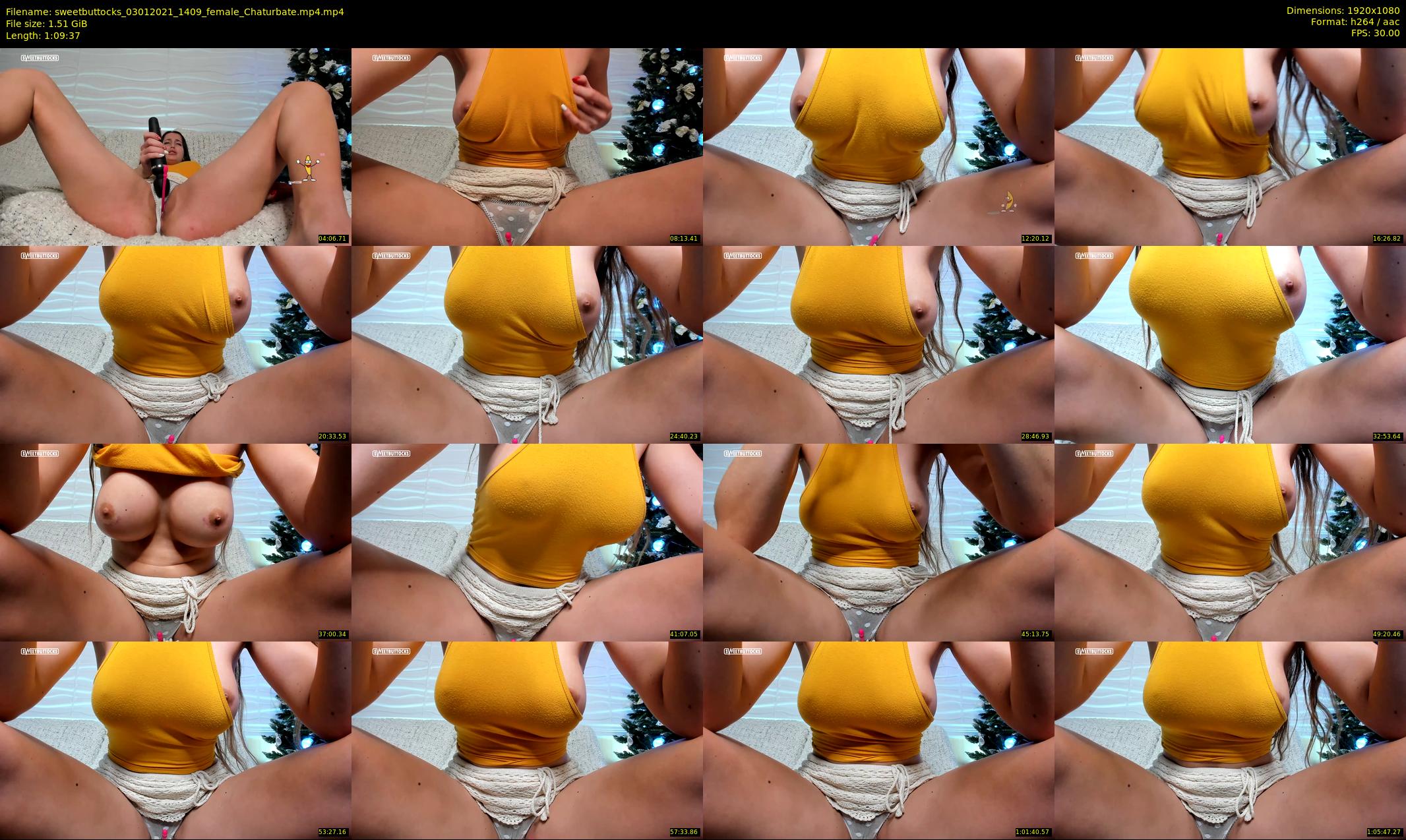 sweetbuttocks — 70 minute Chaturbate female cam show recording, 1080p, Jan 3, 2021