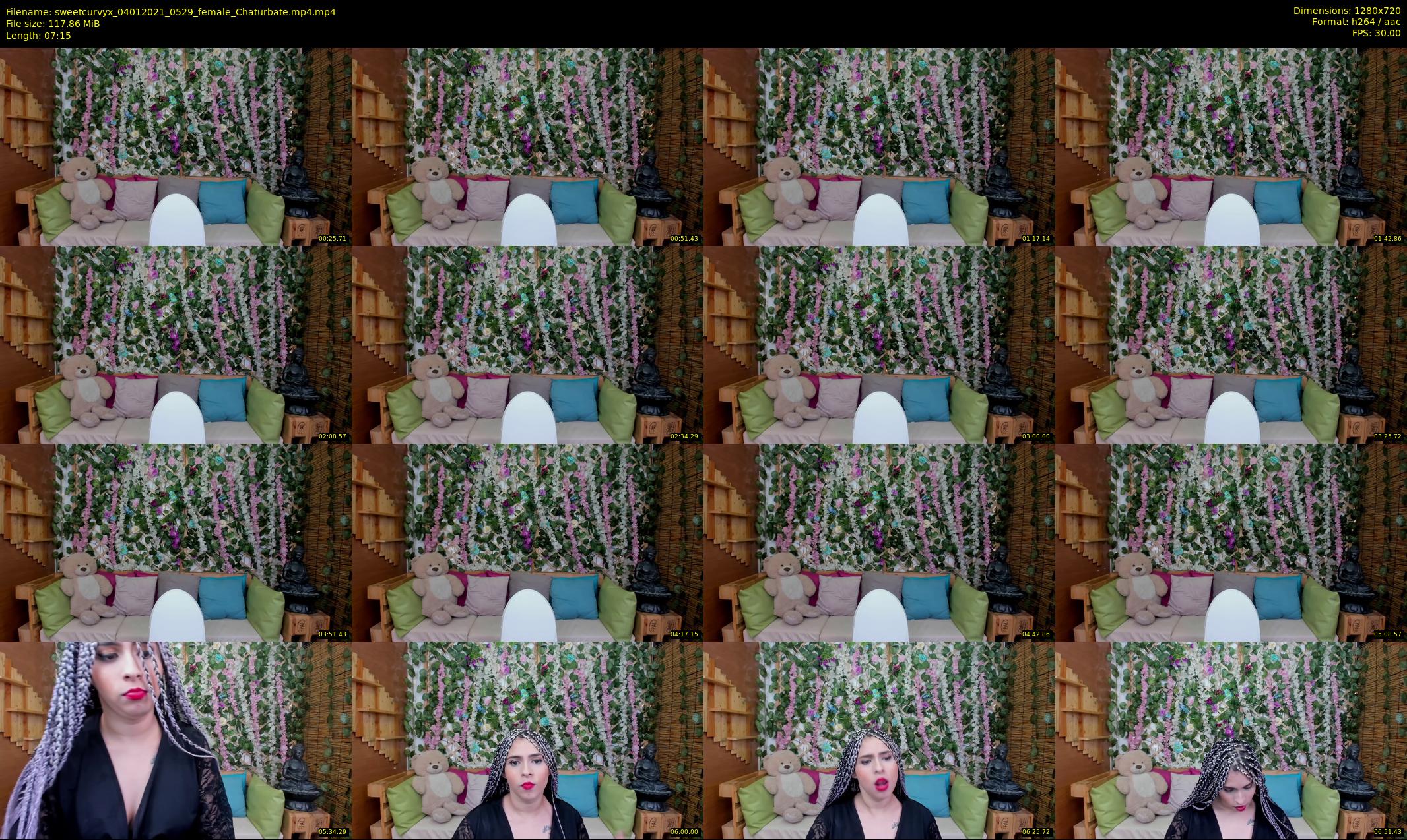 sweetcurvyx — 8 minute Chaturbate couple cam show recording, 720p, Jan 4, 2021