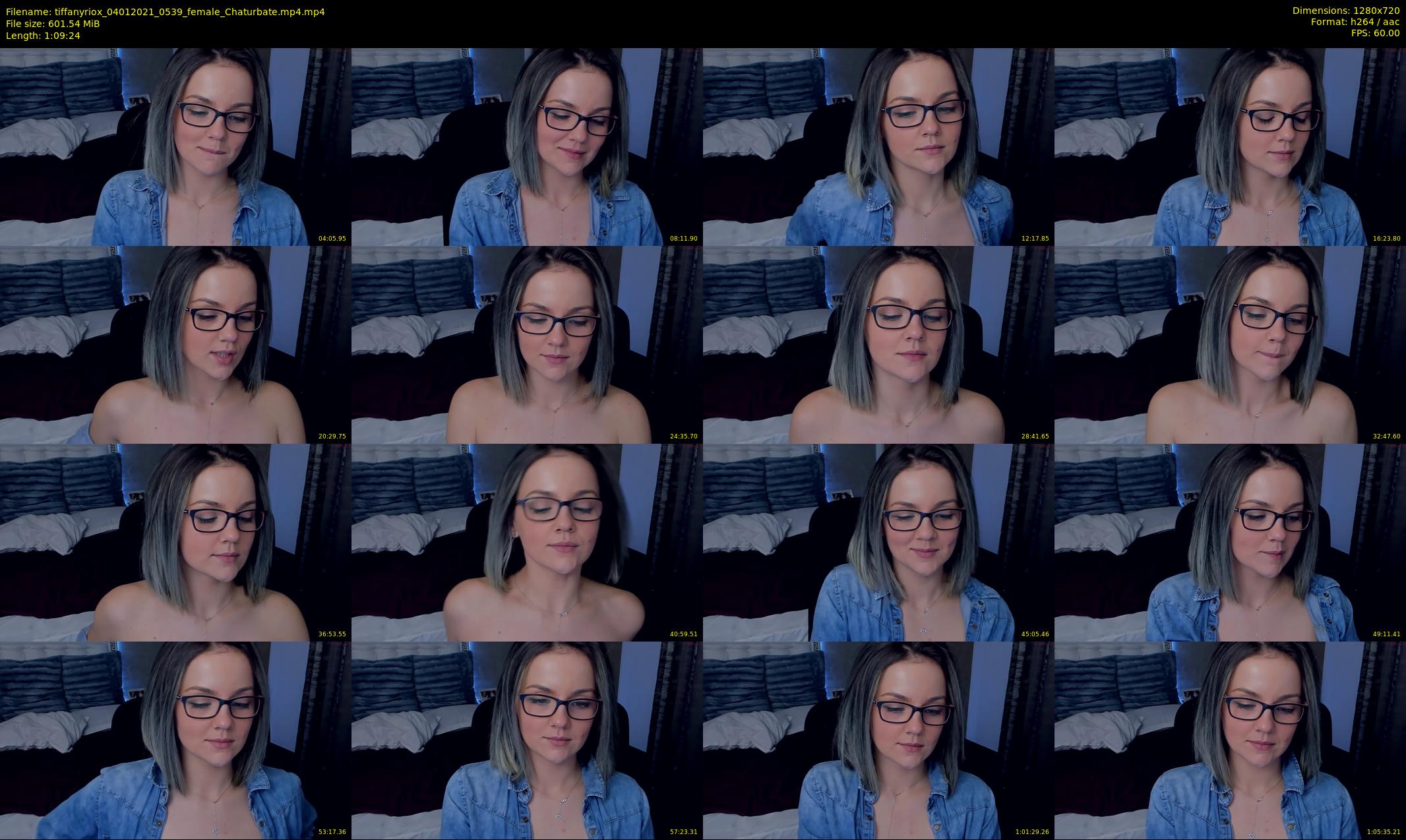 tiffanyriox — 70 minute Chaturbate female cam show recording, 720p, Jan 4, 2021