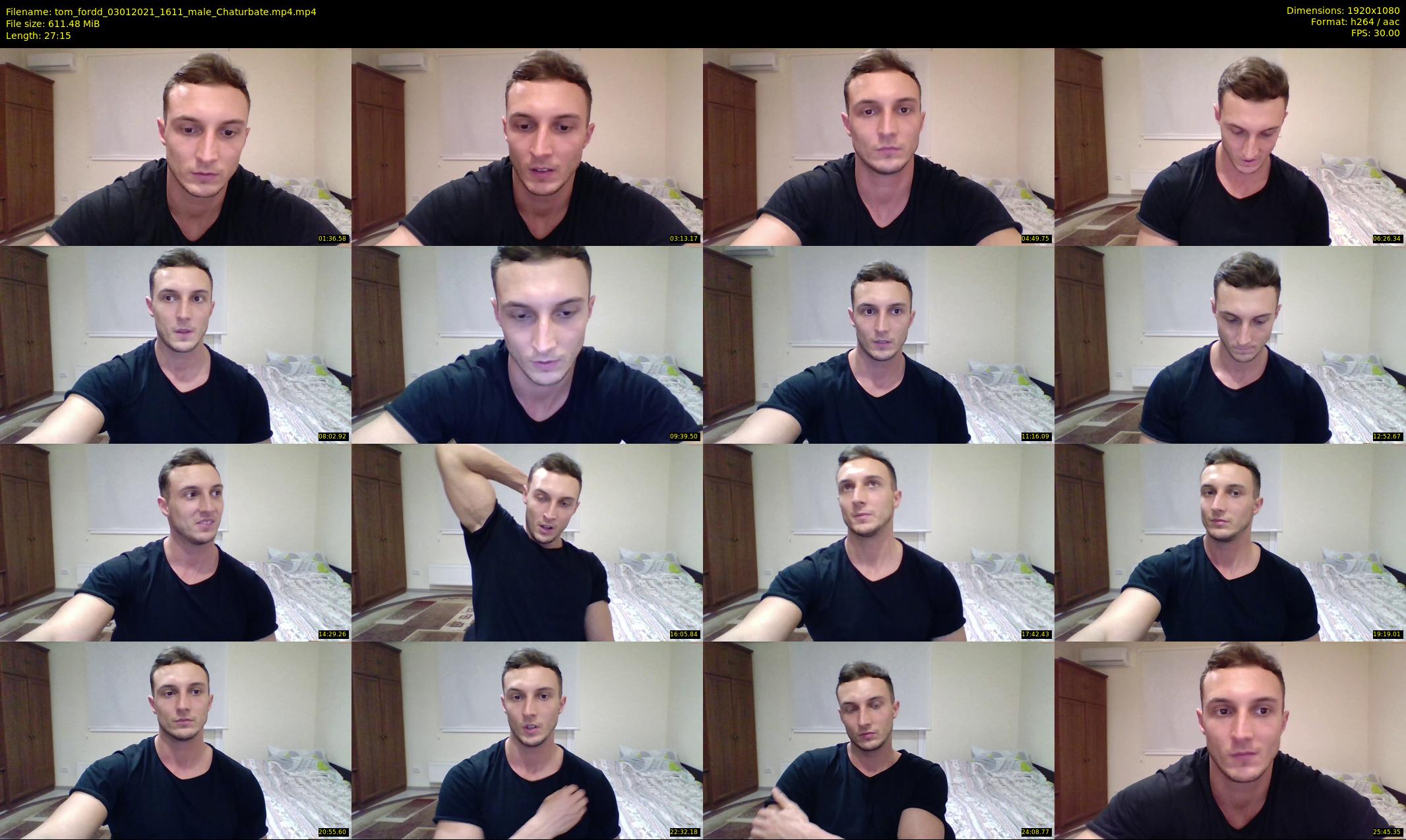 tom_fordd — 28 minute Chaturbate male cam show recording, 1080p, Jan 3, 2021