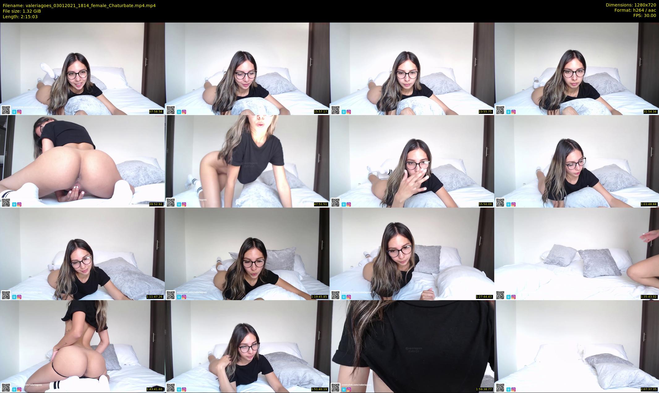 valeriagoes — 136 minute Chaturbate female cam show recording, 720p, Jan 3, 2021