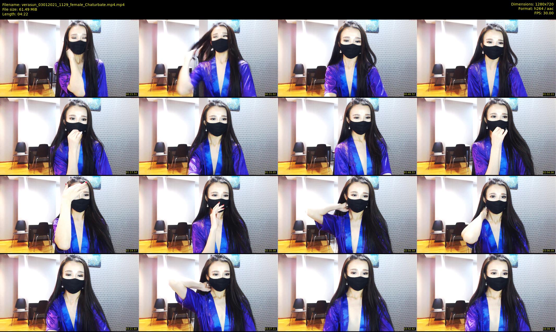 verasun — 5 minute Chaturbate female cam show recording, 720p, Jan 3, 2021