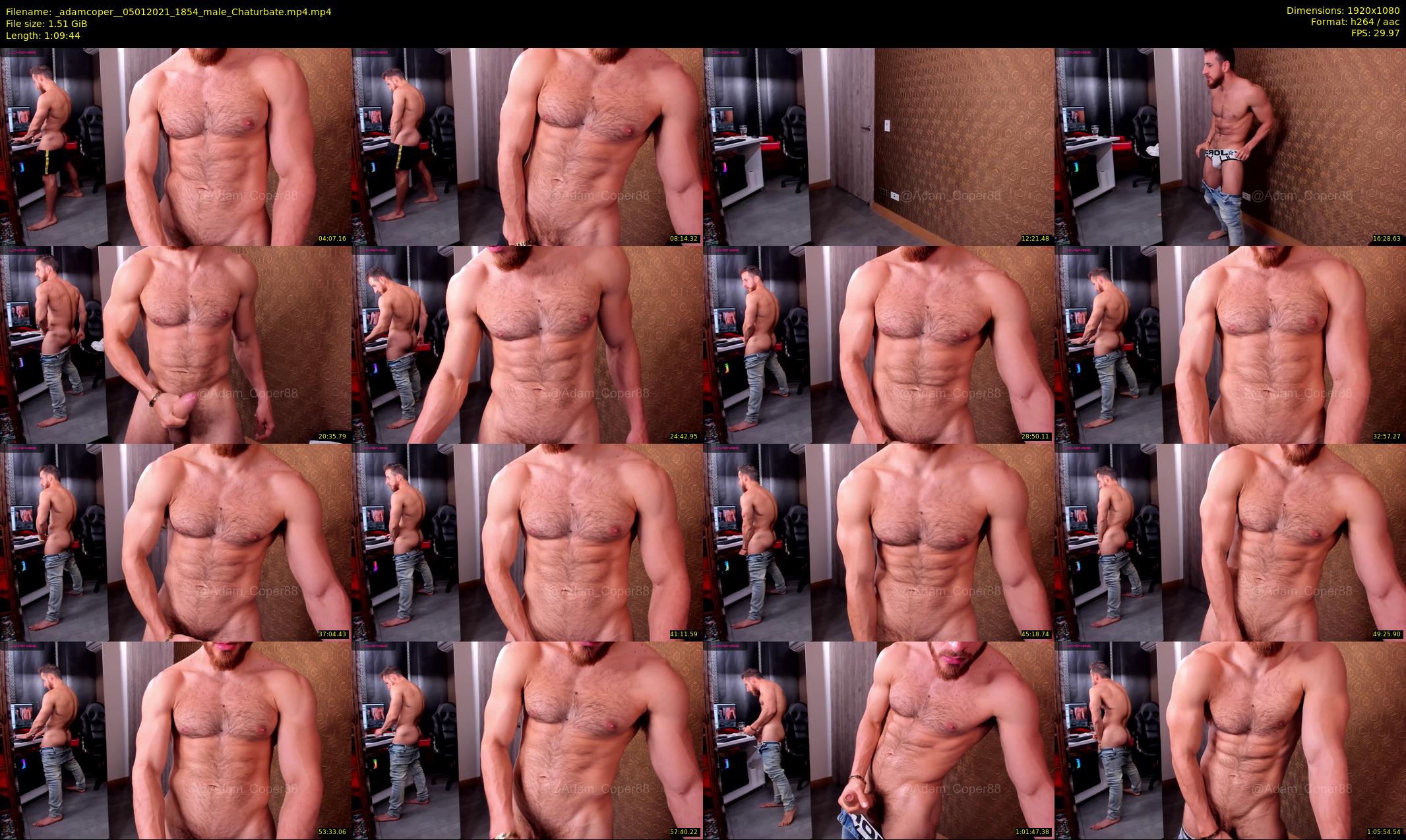_adamcoper_ — 70 minute Chaturbate male cam show recording, 1080p, Jan 5, 2021
