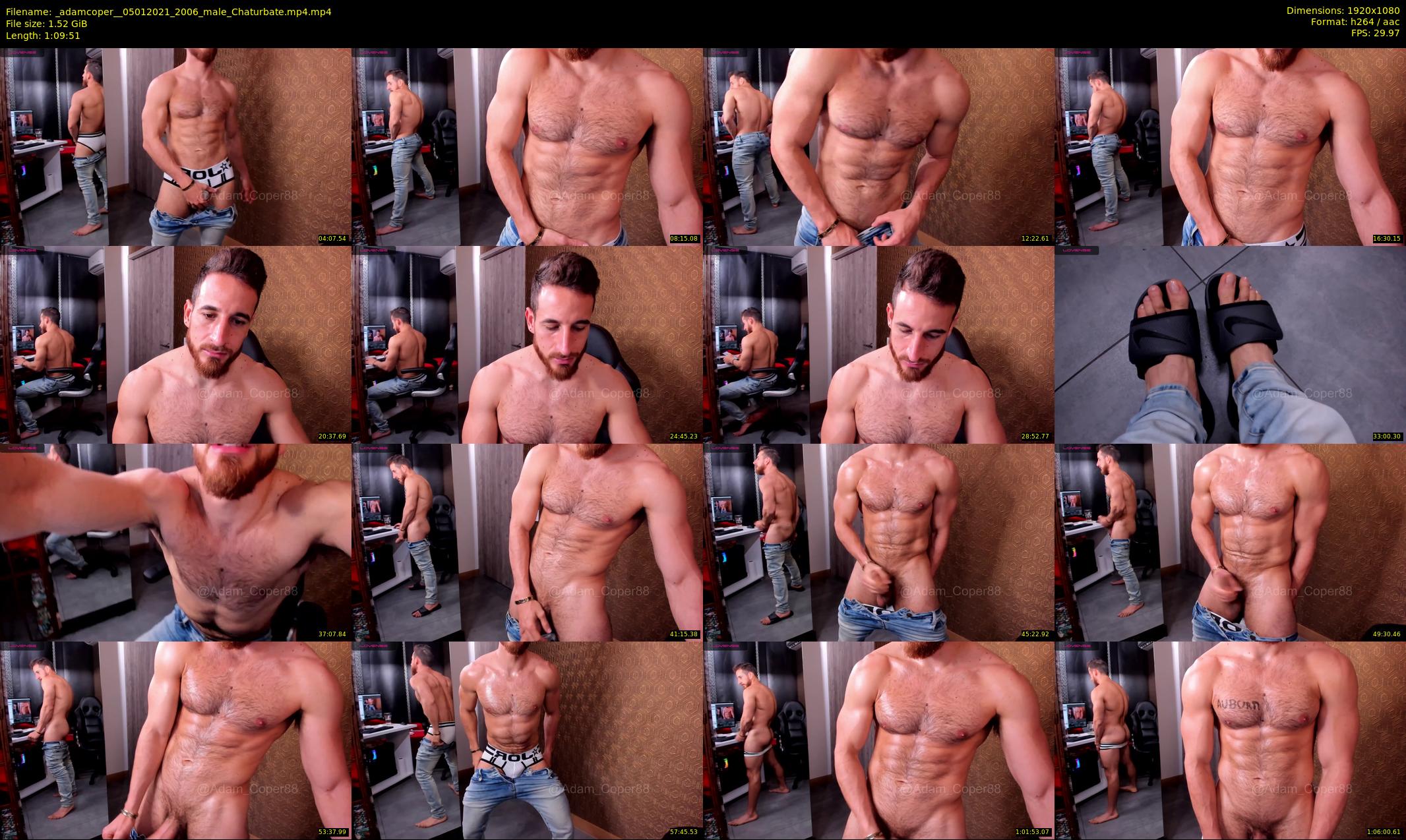 _adamcoper_ — 70 minute Chaturbate male cam show recording, 1080p, Jan 5, 2021