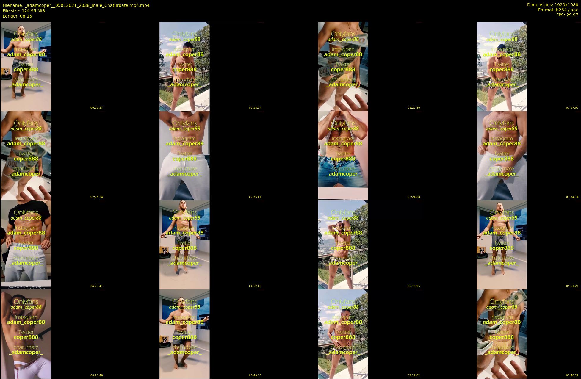 _adamcoper_ — 9 minute Chaturbate male cam show recording, 1080p, Jan 5, 2021