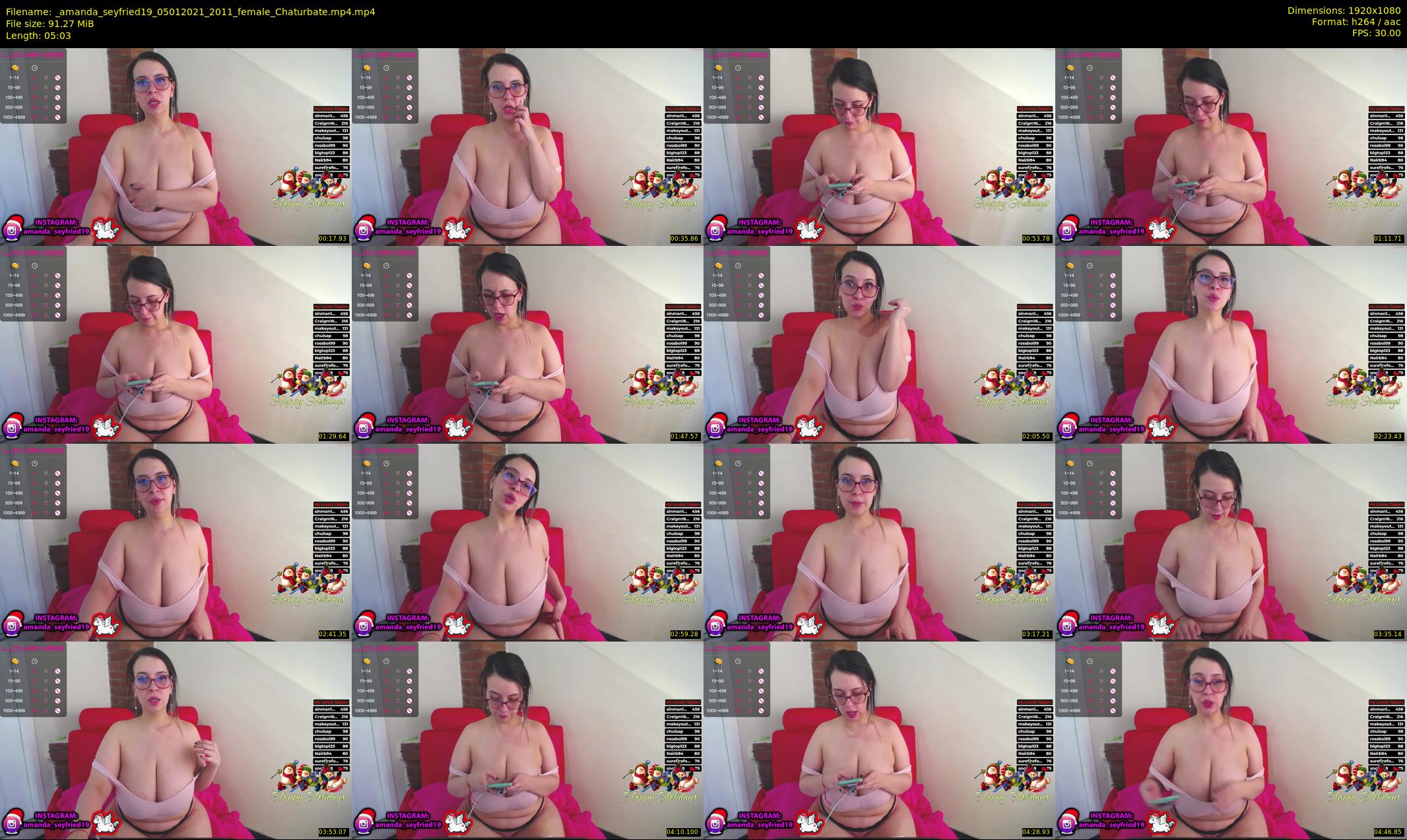 _amanda_seyfried19 — 6 minute Chaturbate female cam show recording, 1080p, Jan 5, 2021