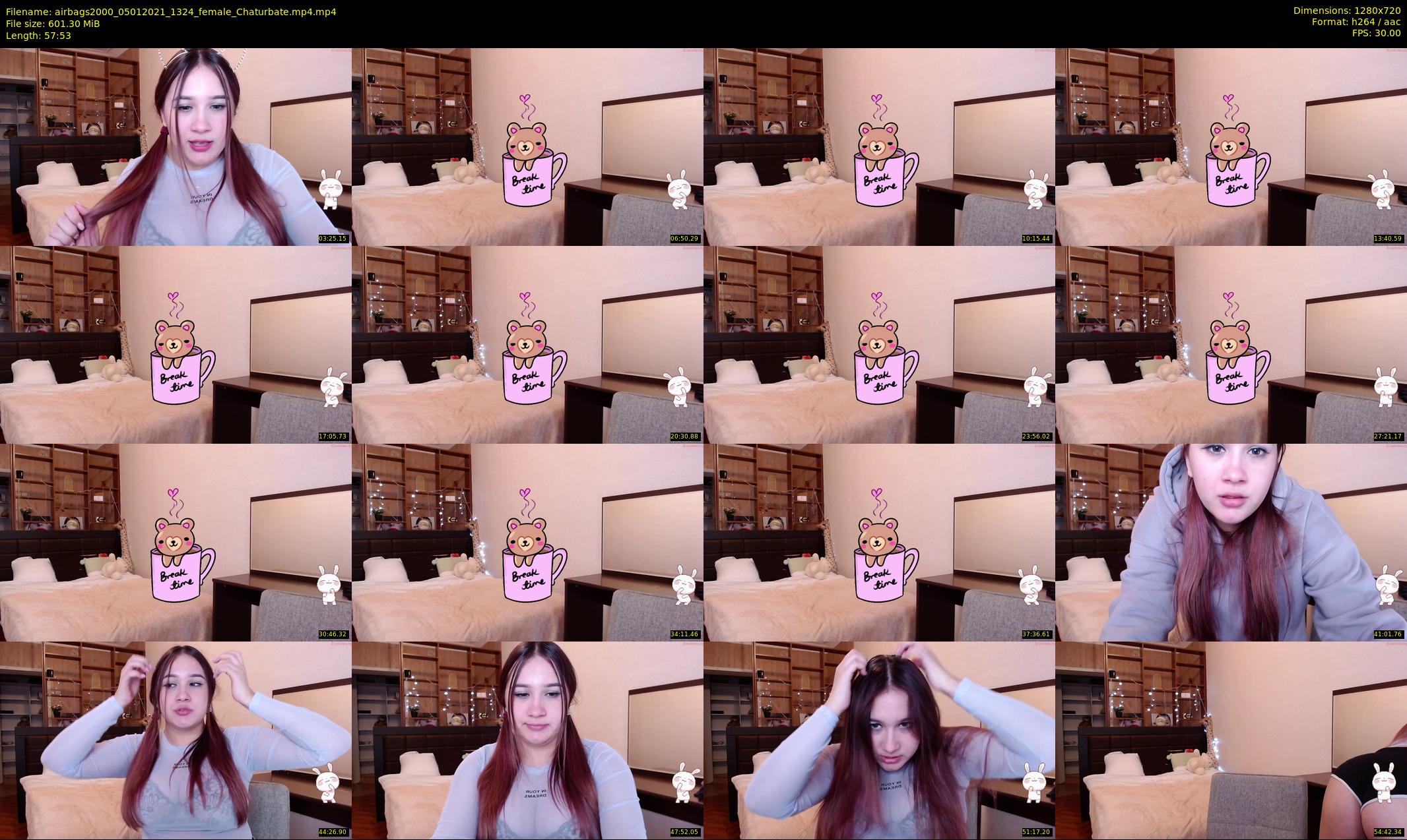 airbags2000 — 58 minute Chaturbate female cam show recording, 720p, Jan 5, 2021