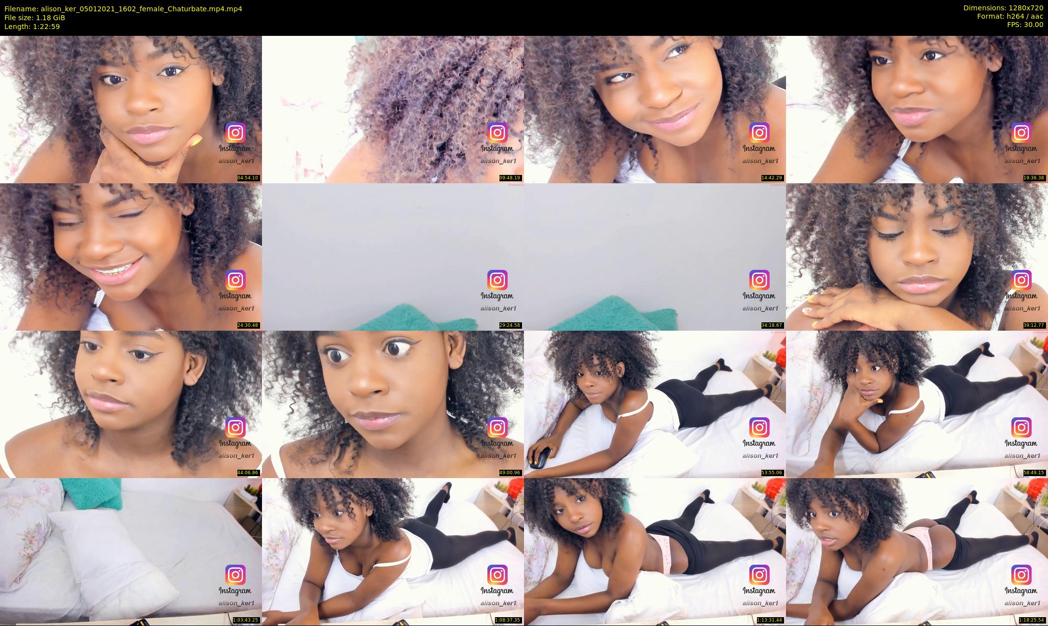 alison_ker — 83 minute Chaturbate female cam show recording, 720p, Jan 5, 2021