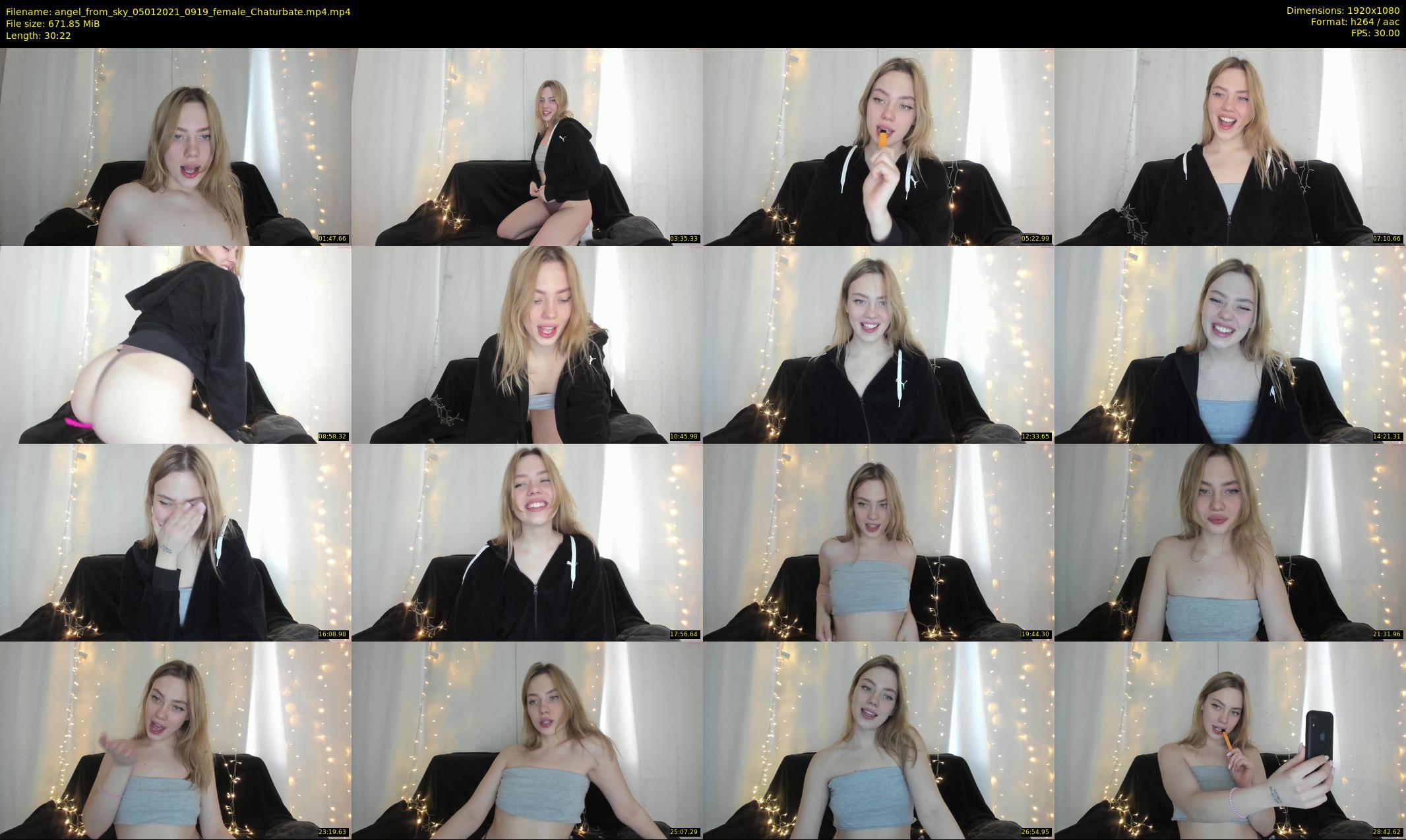 angel_from_sky — 31 minute Chaturbate female cam show recording, 1080p, Jan 5, 2021