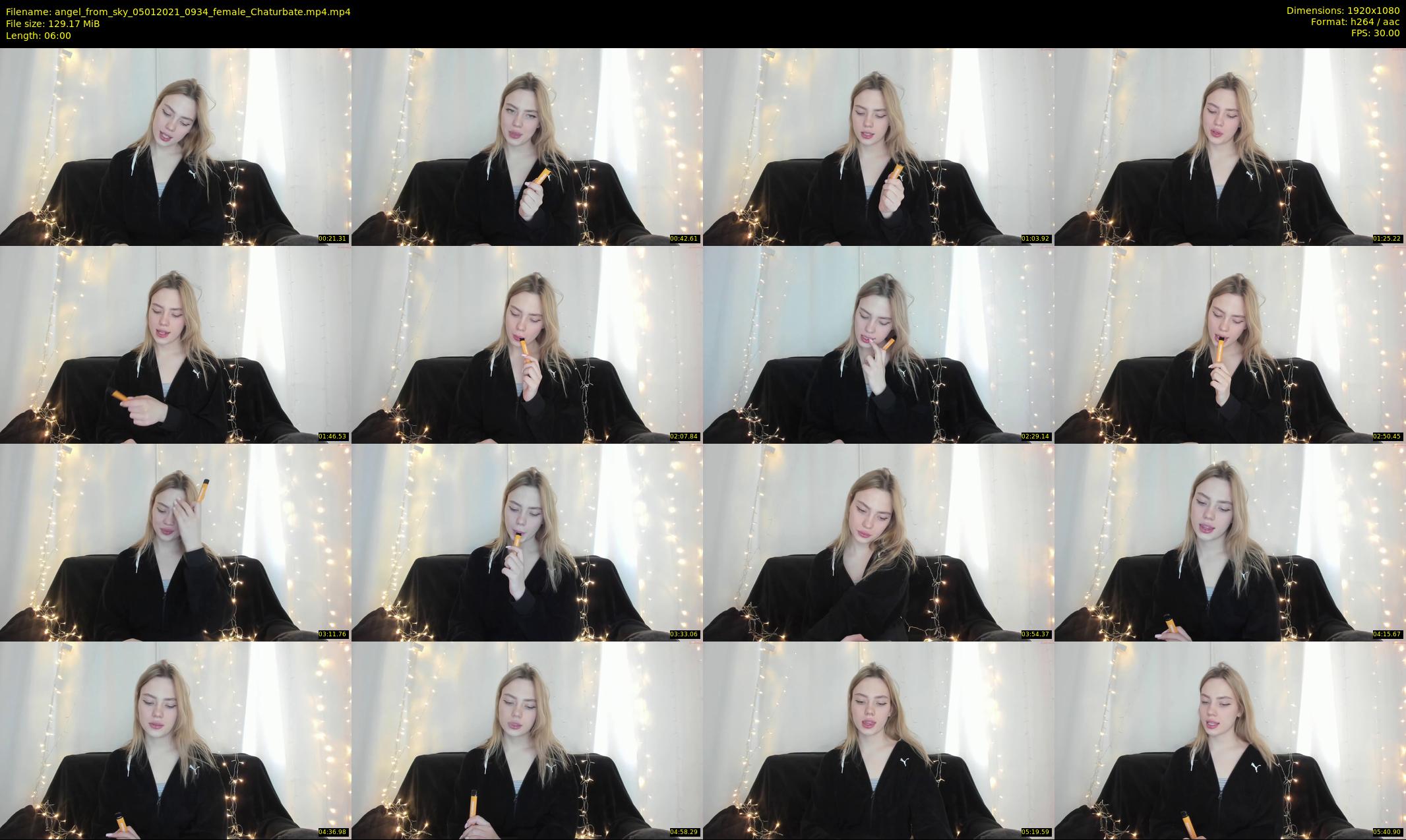 angel_from_sky — 6 minute Chaturbate female cam show recording, 1080p, Jan 5, 2021